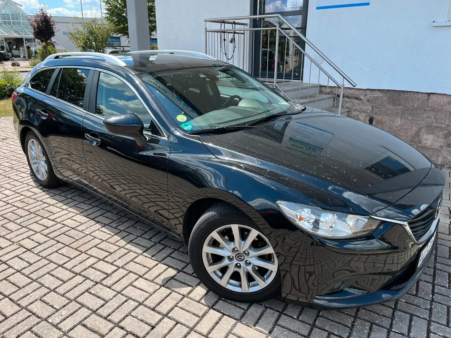 Mazda 6 Kombi Center-Line°Klimaauto.°Alu Felgen°2.Hd° Blau - 1