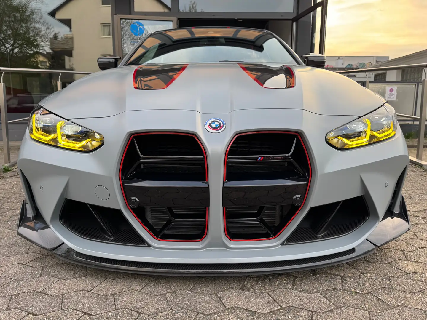 BMW M4 CSL|VOLL CARBON|HEAD UP|M50 JAHRE|KEYLESS|NEUWAGEN Grau - 2