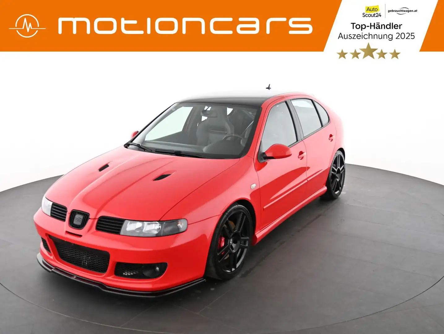 SEAT Leon V6 Turbo Allrad Typisiert Rot - 1