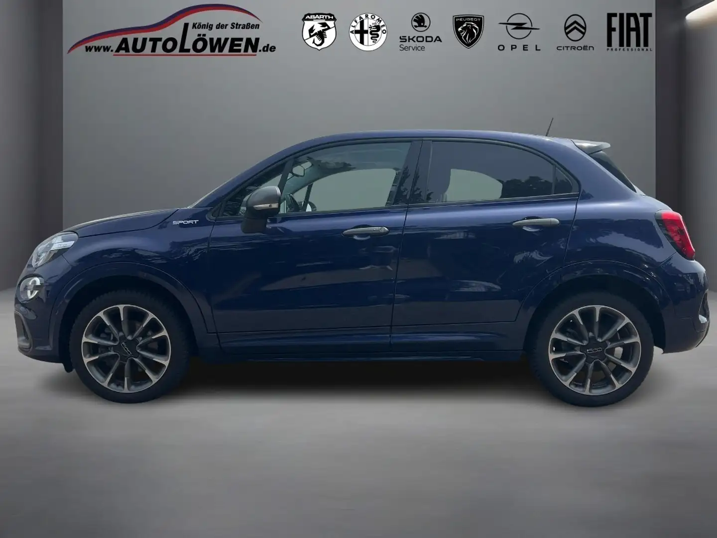 Fiat 500X 1.5 GSE Mild-Hybrid Dolcevita Sport Faltschiebedac Blau - 2