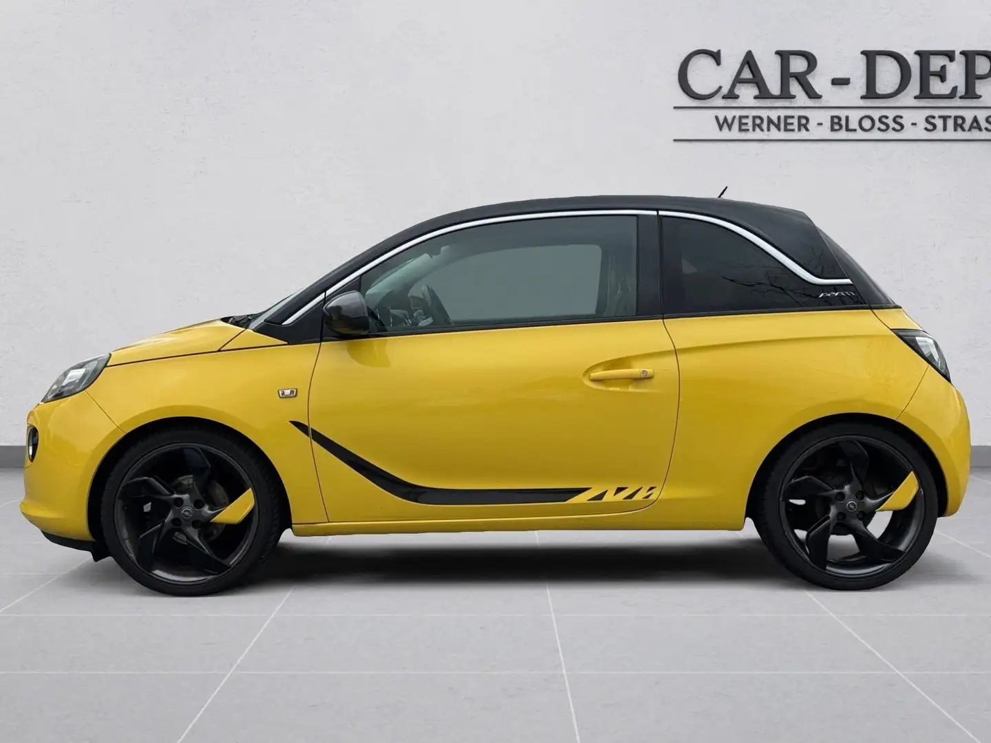 Opel Adam Slam*KLIMAAUT.*NAVI*SHZ*LH*BLUET.*TÜV NEU* Gelb - 2