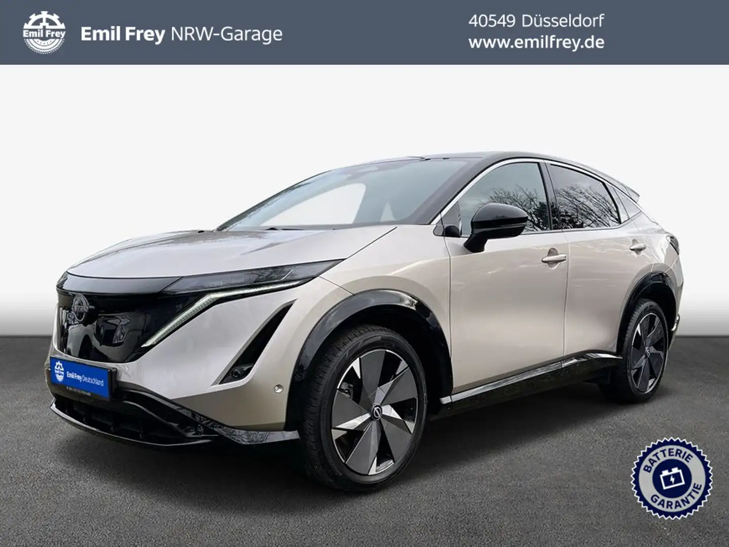 Nissan Ariya e-4ORCE AWD Evolve Pack Pano-Dach/ACC/Bose Silber - 1