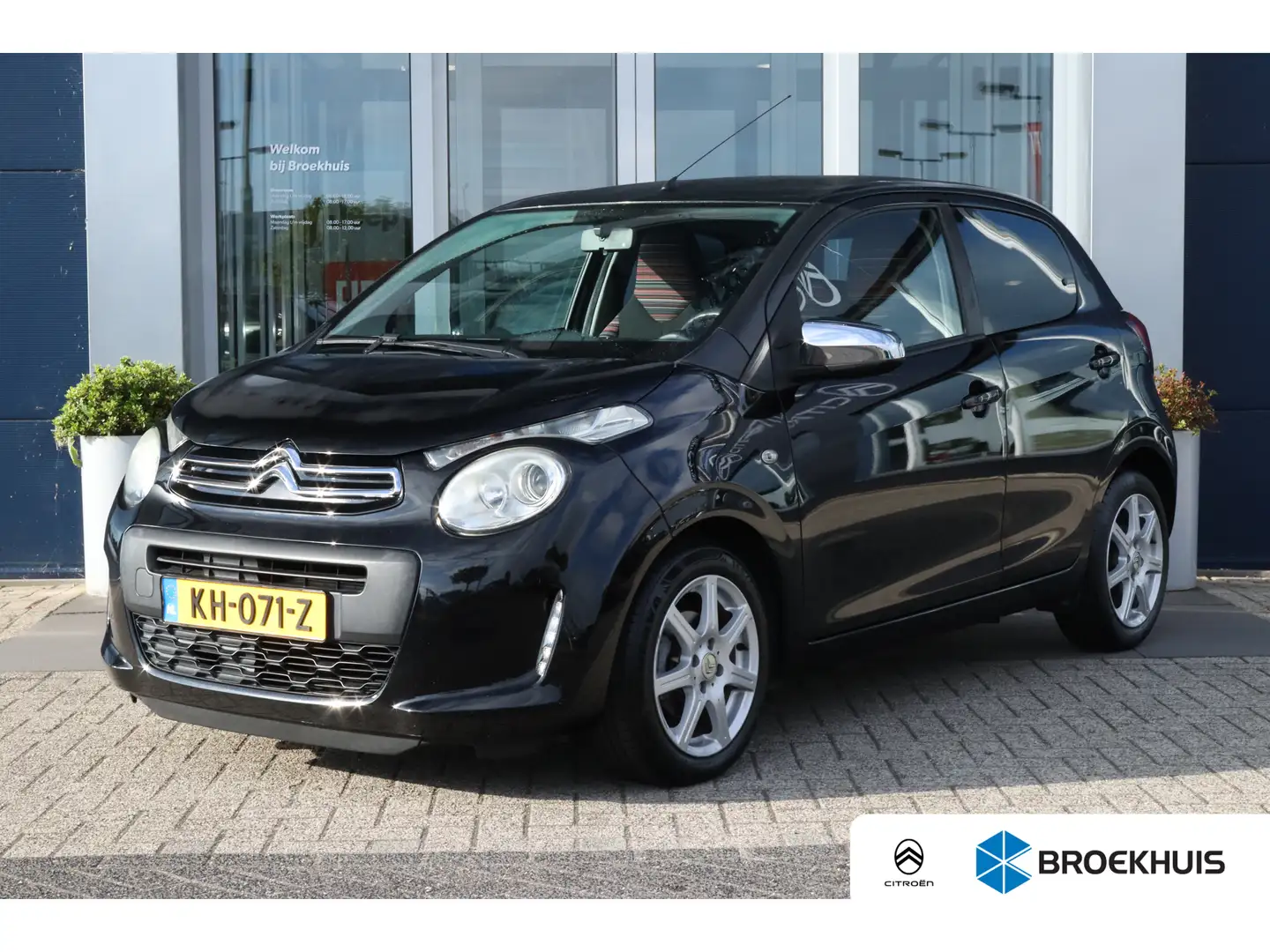Citroen C1 1.0 e-VTi Selection Lichtmetaal | Getint glas | Ai Zwart - 1