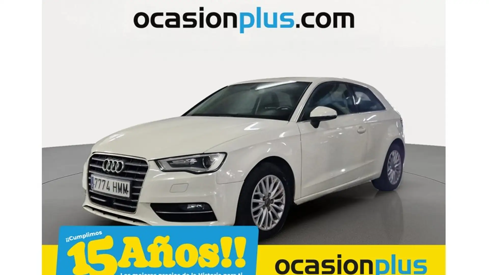 Audi A3 2.0TDI Ambiente 150 Blanc - 1