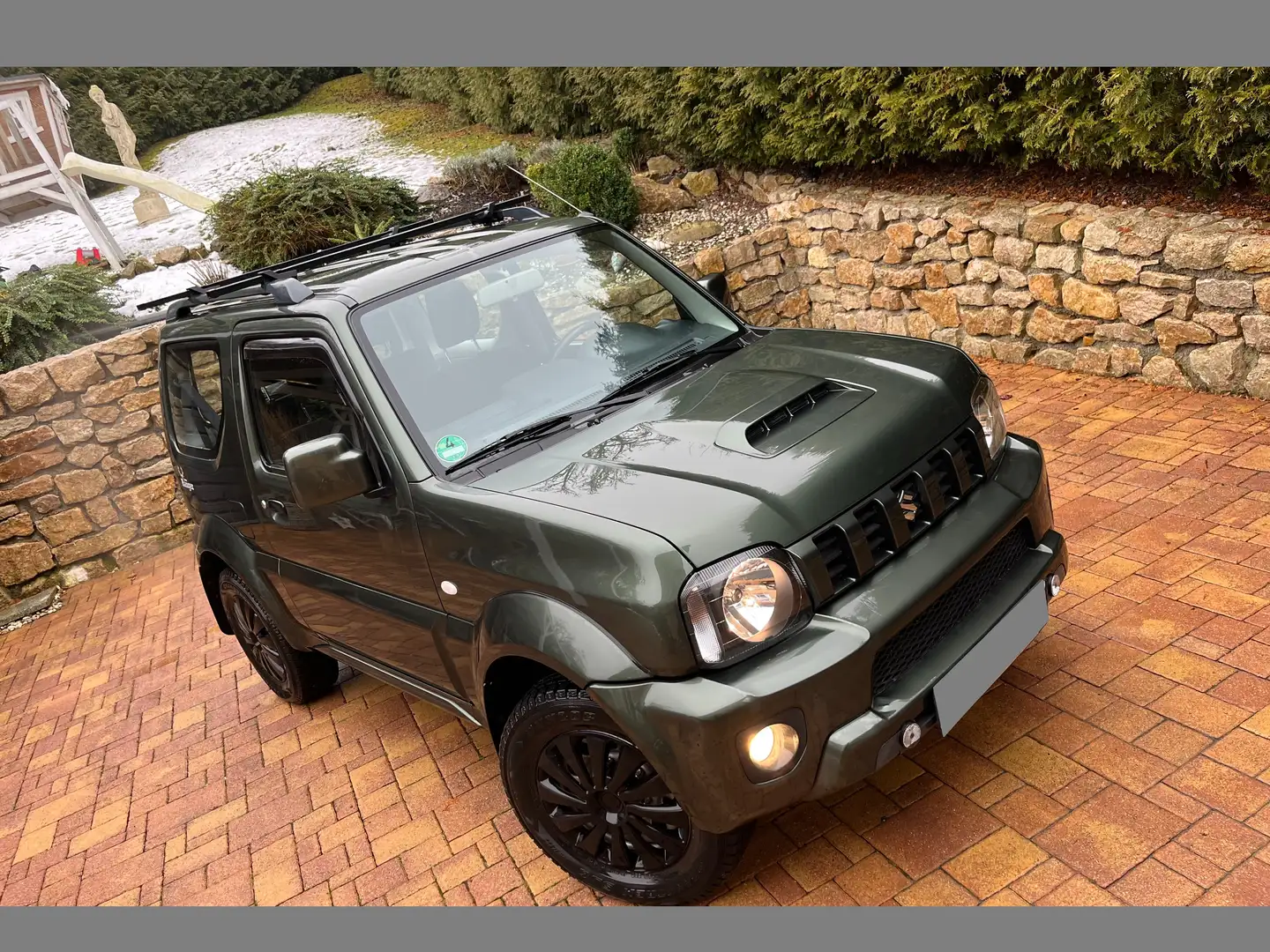 Suzuki Jimny Comfort Ranger 4x4 Anhängerkupplung ESP ABS Sit Grün - 2