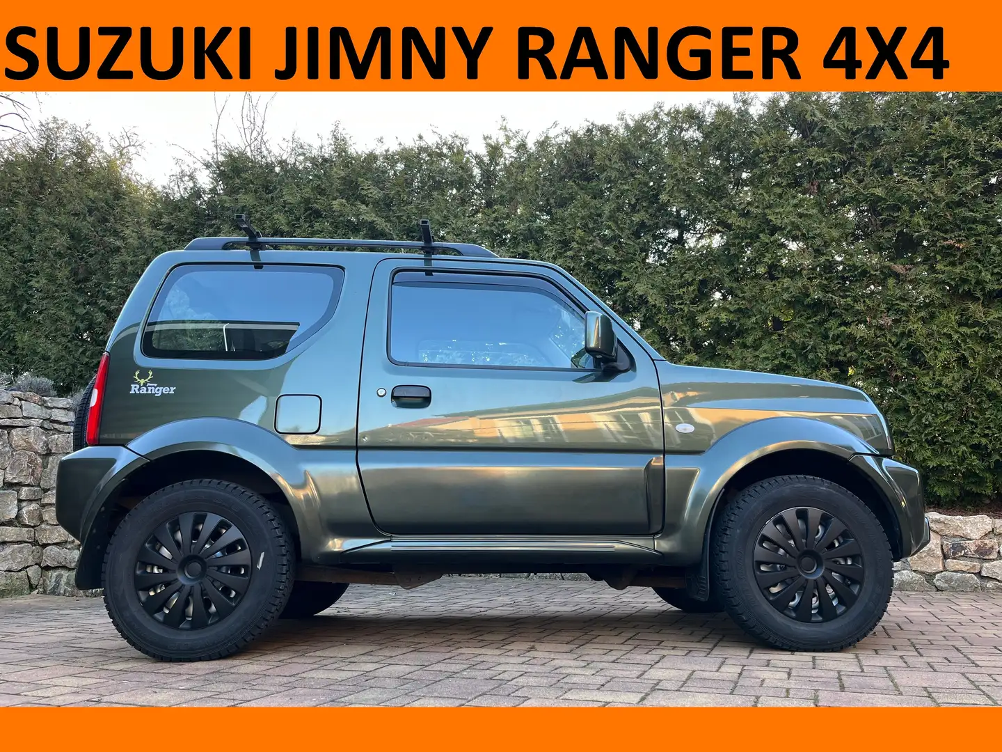 Suzuki Jimny Comfort Ranger 4x4 Anhängerkupplung ESP ABS Sit Zelená - 1