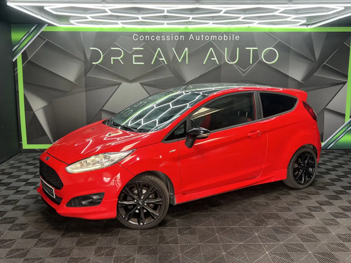 Ford Fiesta 1.0 ECOBOOST 140CH STOP\u0026START ST LINE RED EDI Rouge - 1