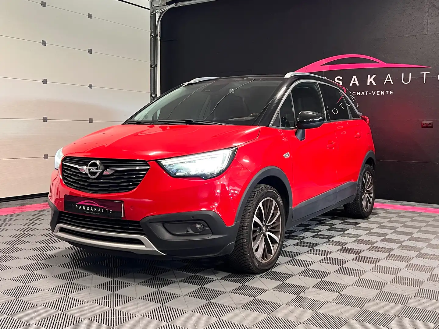 Opel Crossland X 1.2 Turbo Innovation *CLIM-GPS-CARPLAY* Rouge - 2