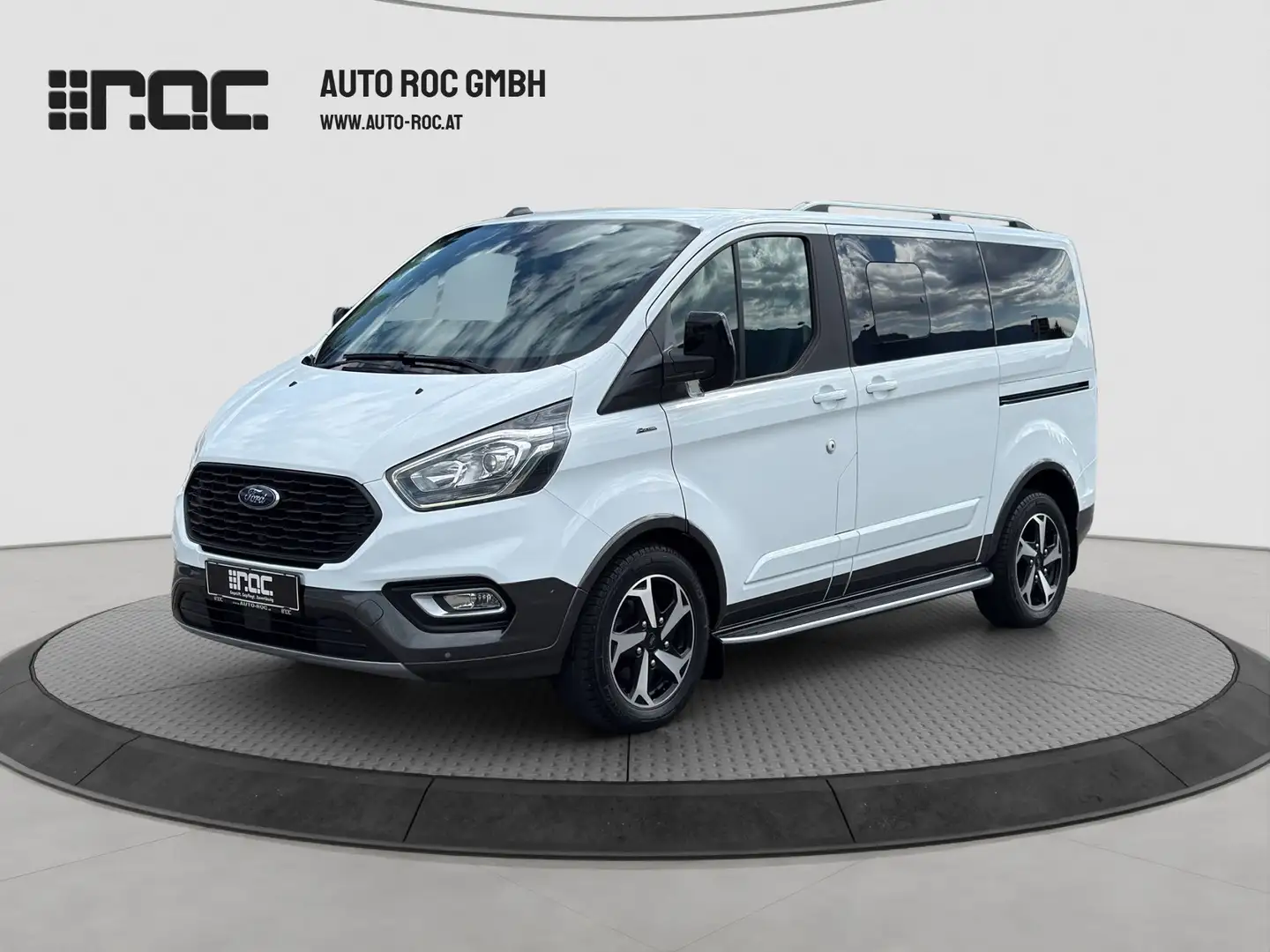 Ford Tourneo Custom 2.0 TDCi Mild Hybrid 320 L1 Active AHK/Kamera/BLI Weiß - 1