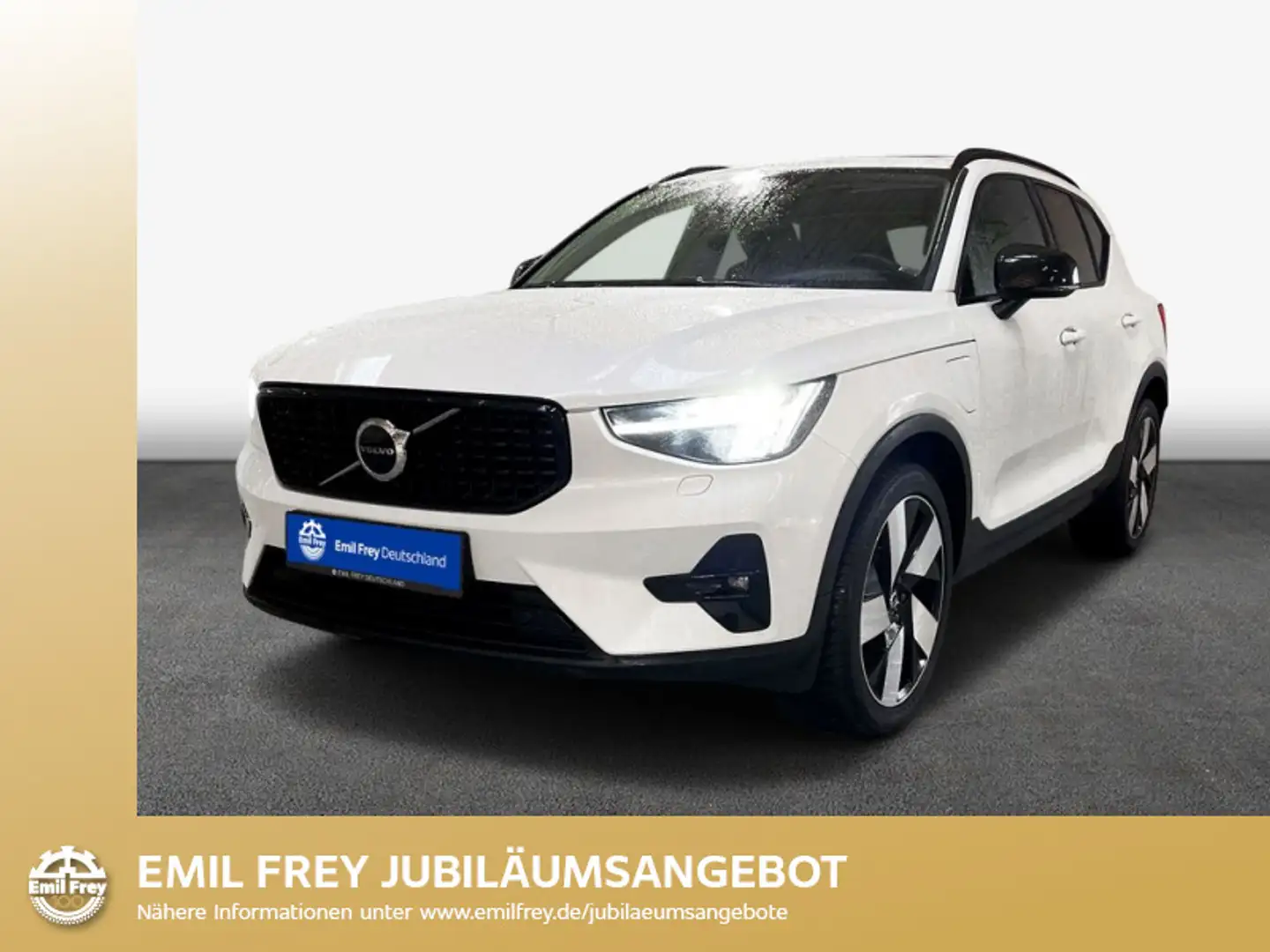 Volvo XC40 T4 Recharge DKG Ultimate Dark Pano-Dach/ACC/H Blanc - 1