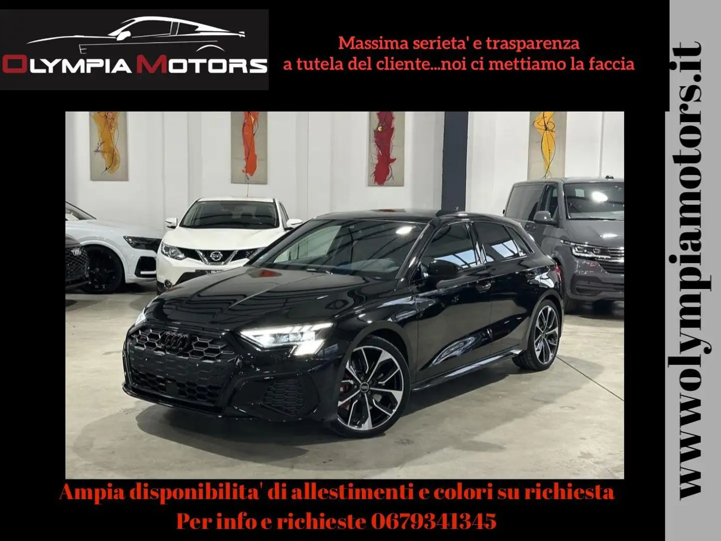 Audi S3 SPB QUATTRO S TRONIC MATRIX 19' VITUAL KAMERA Černá - 1