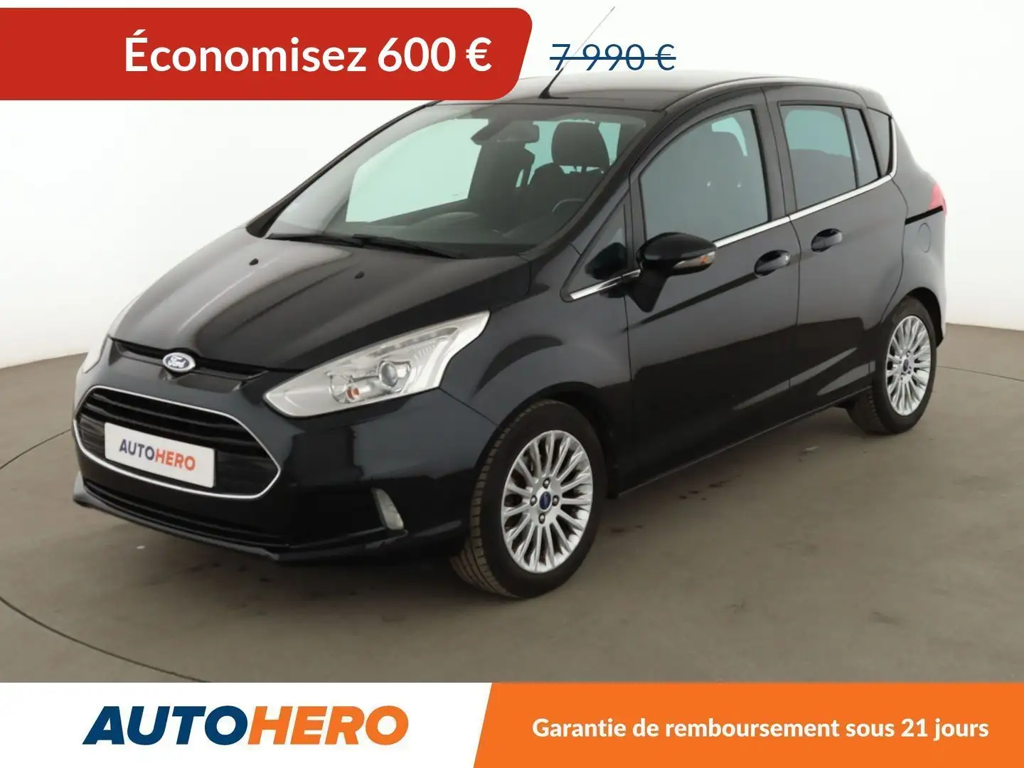 Ford B-Max 1.0 EcoBoost Titanium BVM Noir - 1