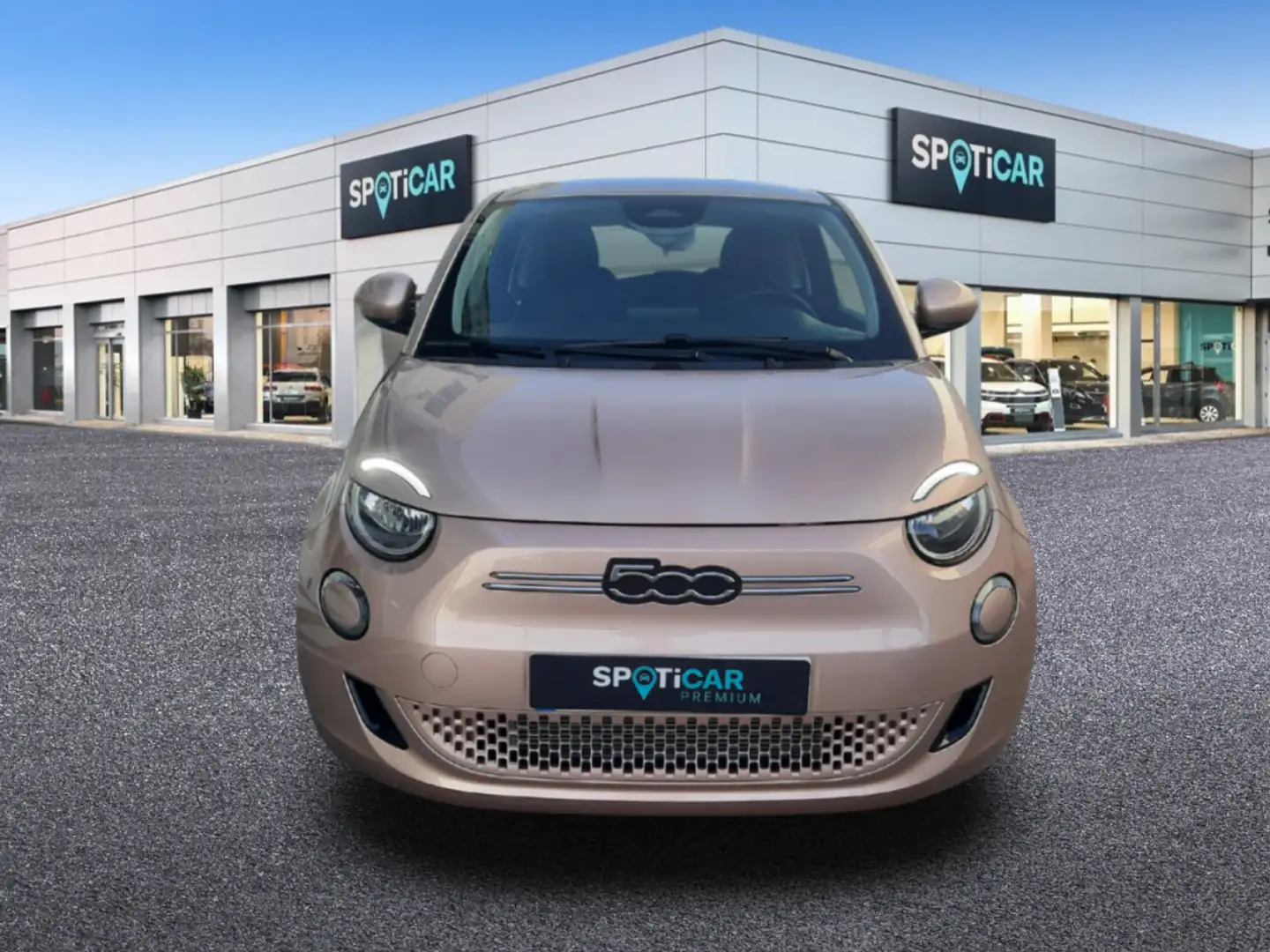 Fiat 500e 70Kw Action Jaune - 2