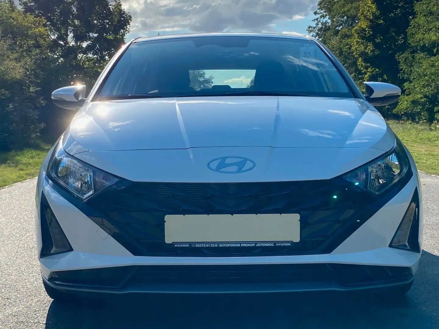 Hyundai i20 1.0 T-GDI Trend *Navi*Klima*Sitzhzg*Kamera* Blanc - 2