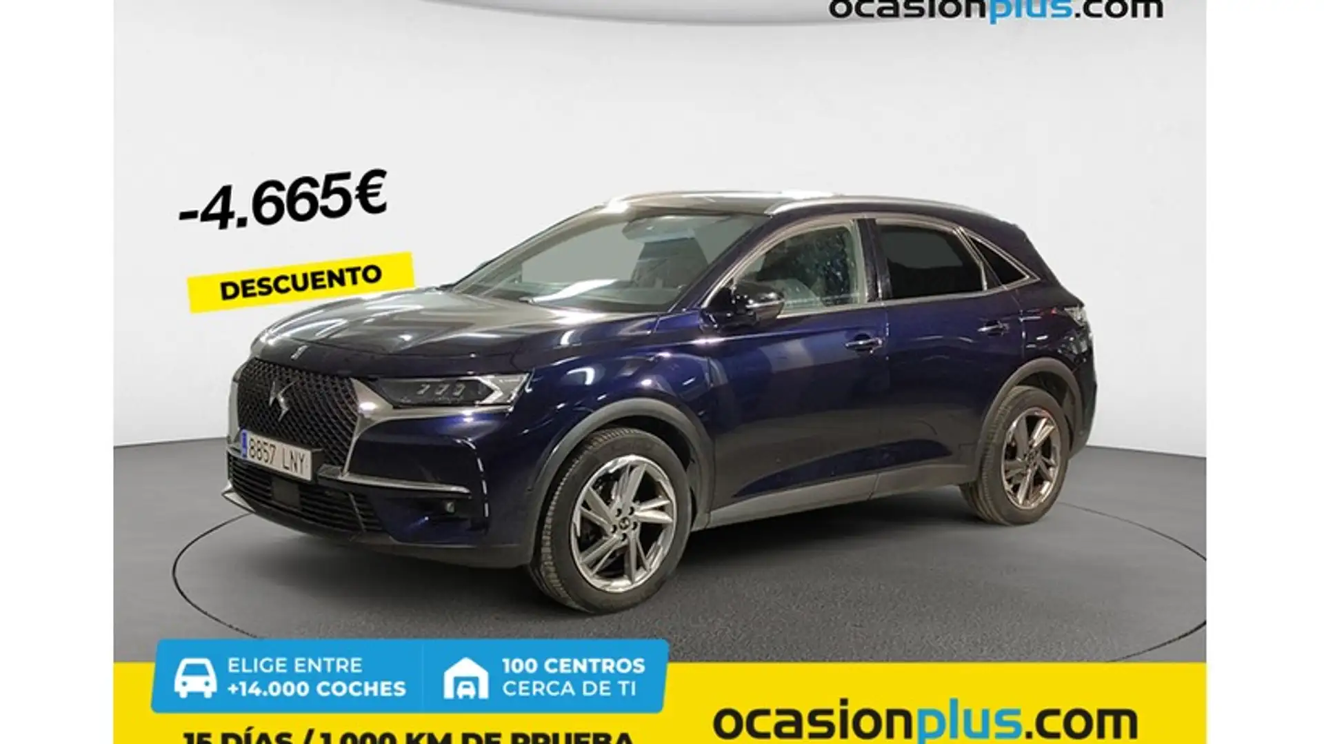 DS Automobiles DS 7 Crossback 1.2 PT. So Chic 130 Aut. Bleu - 1