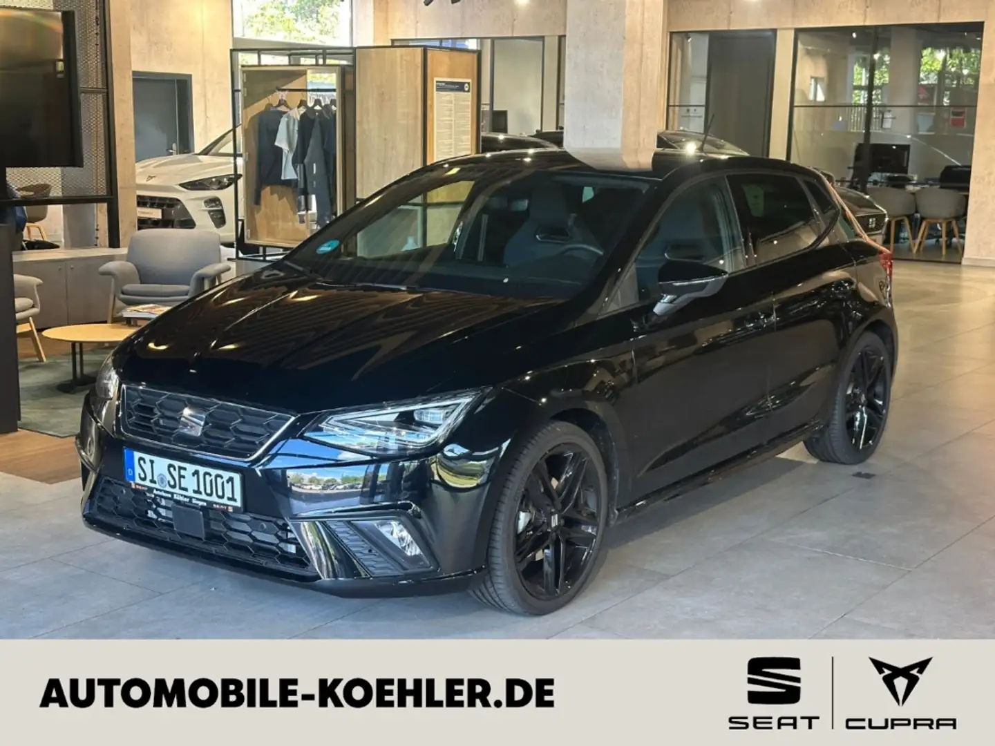 SEAT Ibiza FR Black Edition 1.0 TSI Digitales Cockpit LED App Schwarz - 1