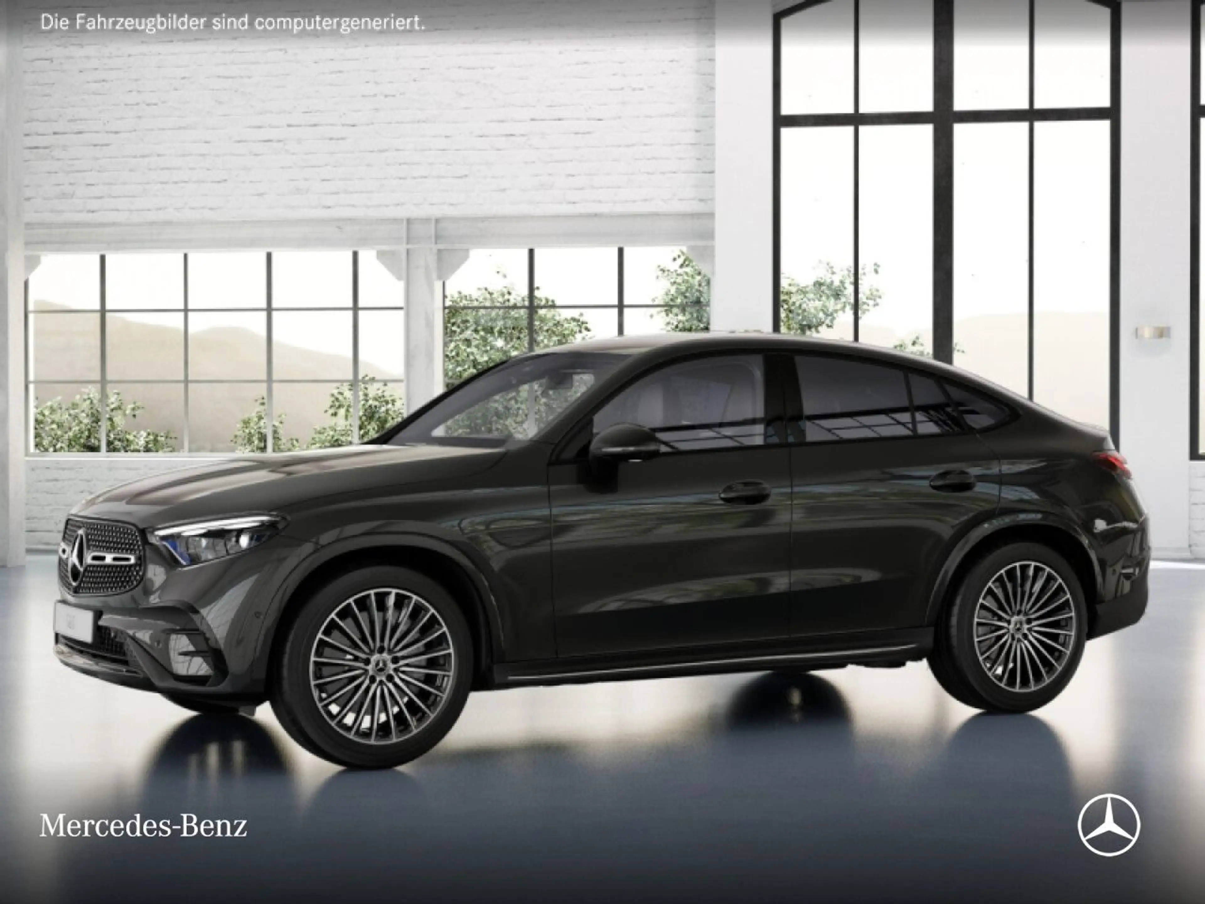 Mercedes-Benz GLC 200 4M AMG+NIGHT+360+TOTW+KEYLESS+9G — photo 3