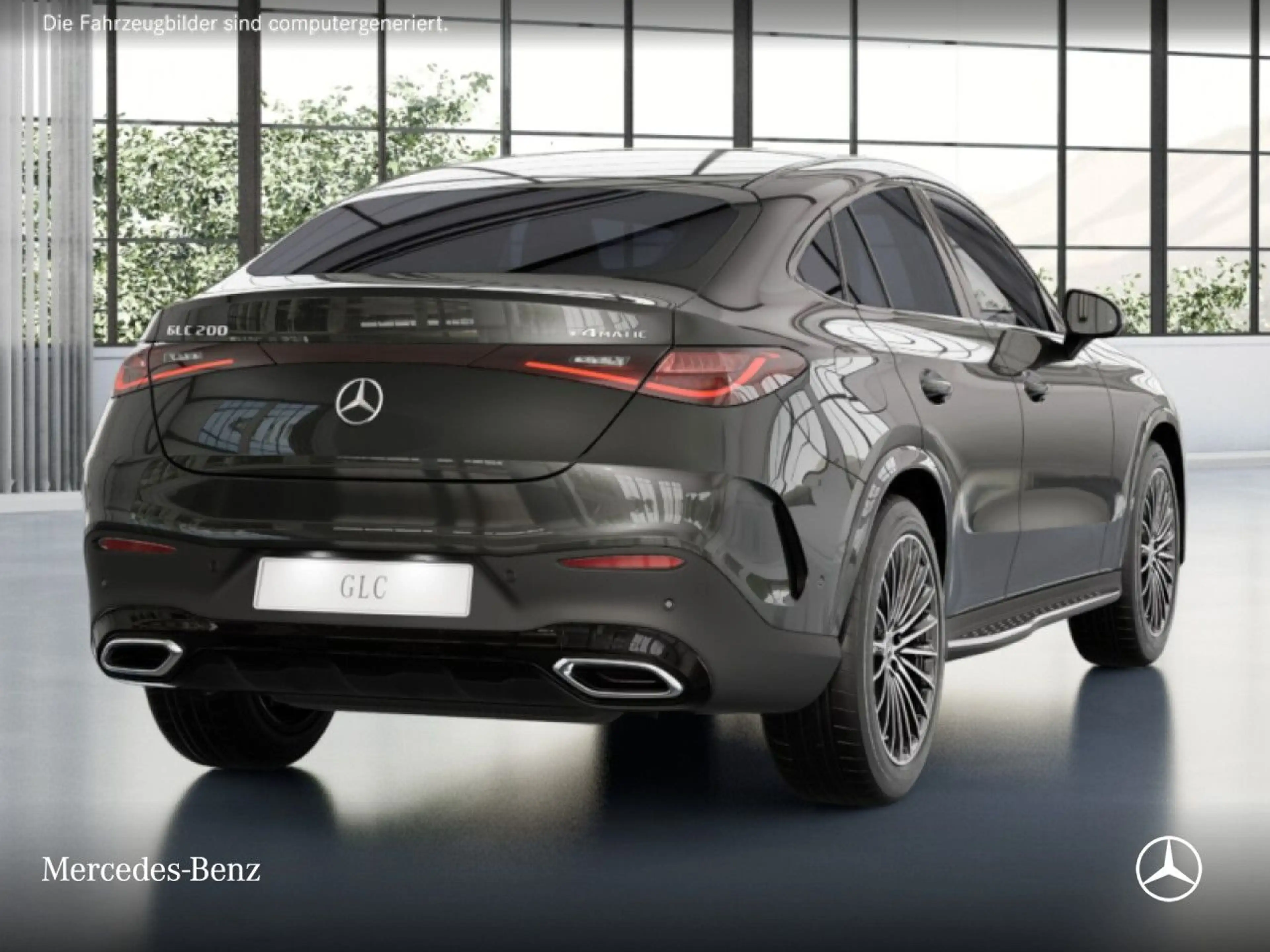 Mercedes-Benz GLC 200 4M AMG+NIGHT+360+TOTW+KEYLESS+9G — photo 4