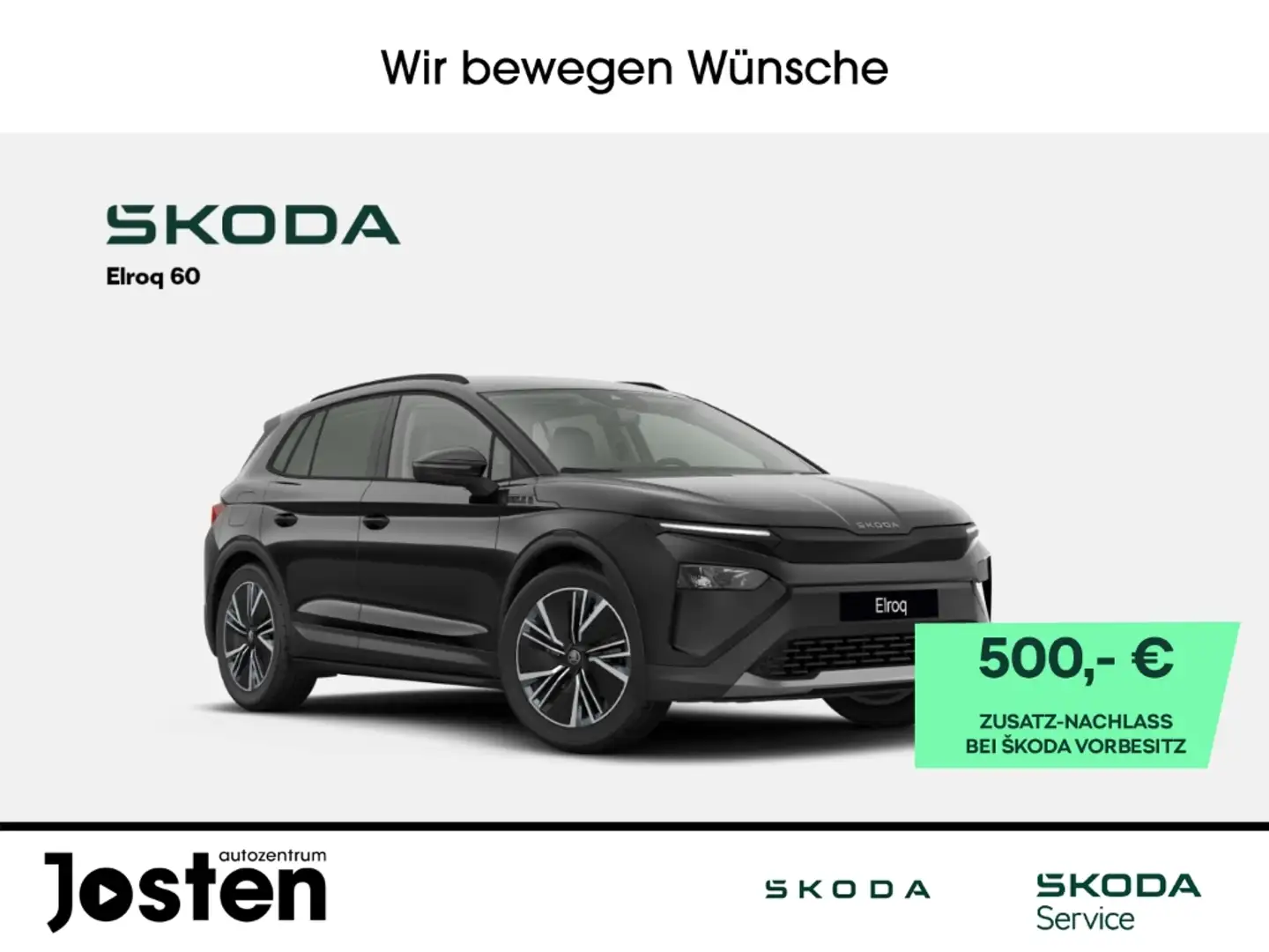 Skoda Elroq 60 Loft Clever LED Digital Cockpit AHK 20''-LM Noir - 1