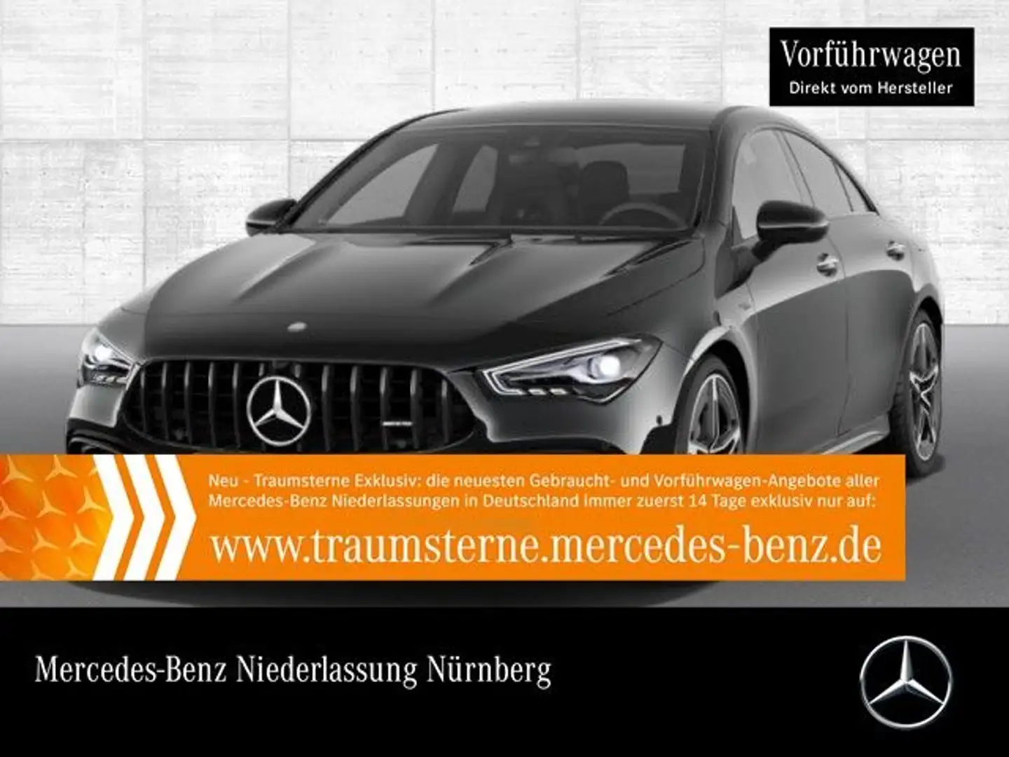 Mercedes-Benz CLA 45 AMG CLA 45 S 4M DRIVERS+LED+BURMESTER+KAMERA+TOTW+8G Nero - 1