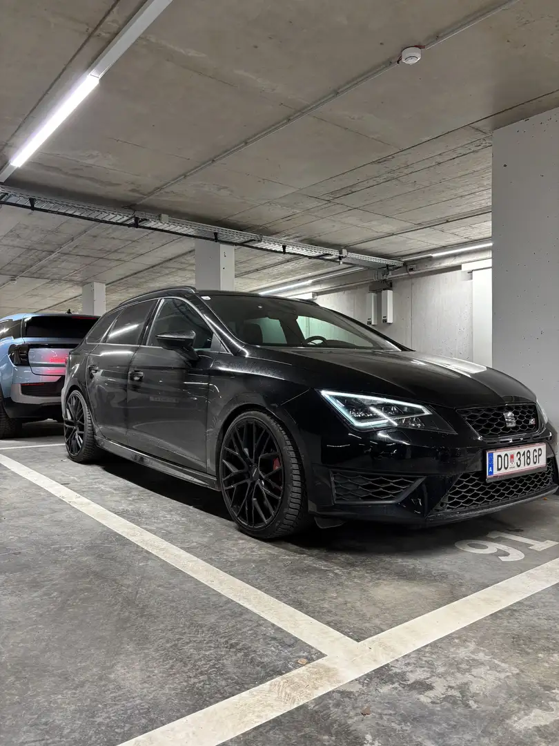 SEAT Leon ST Cupra 2,0 TSI Finanzierung Möglich! Schwarz - 2