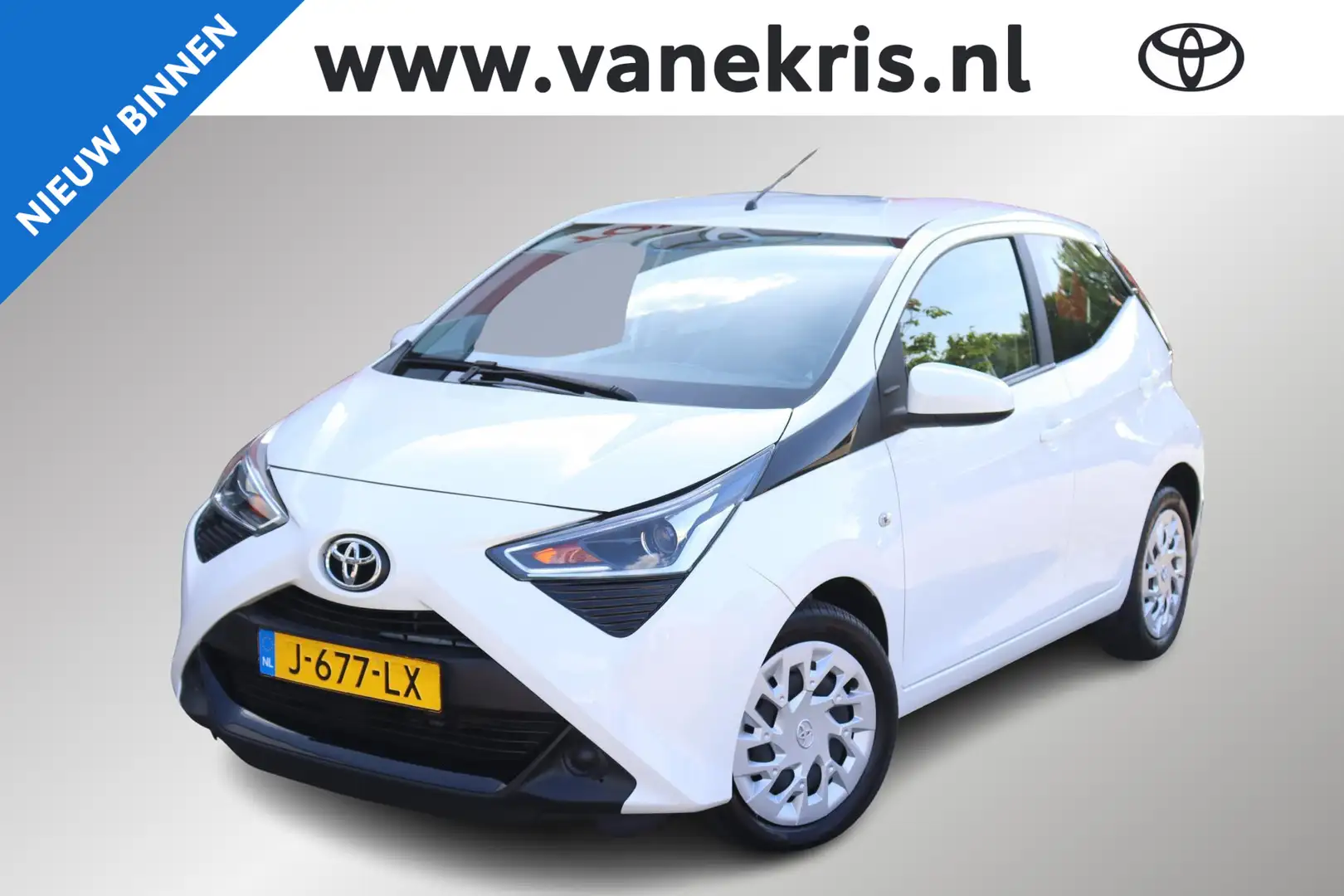 Toyota Aygo 1.0 VVT-i x-play, Android auto, Carplay Blanc - 1