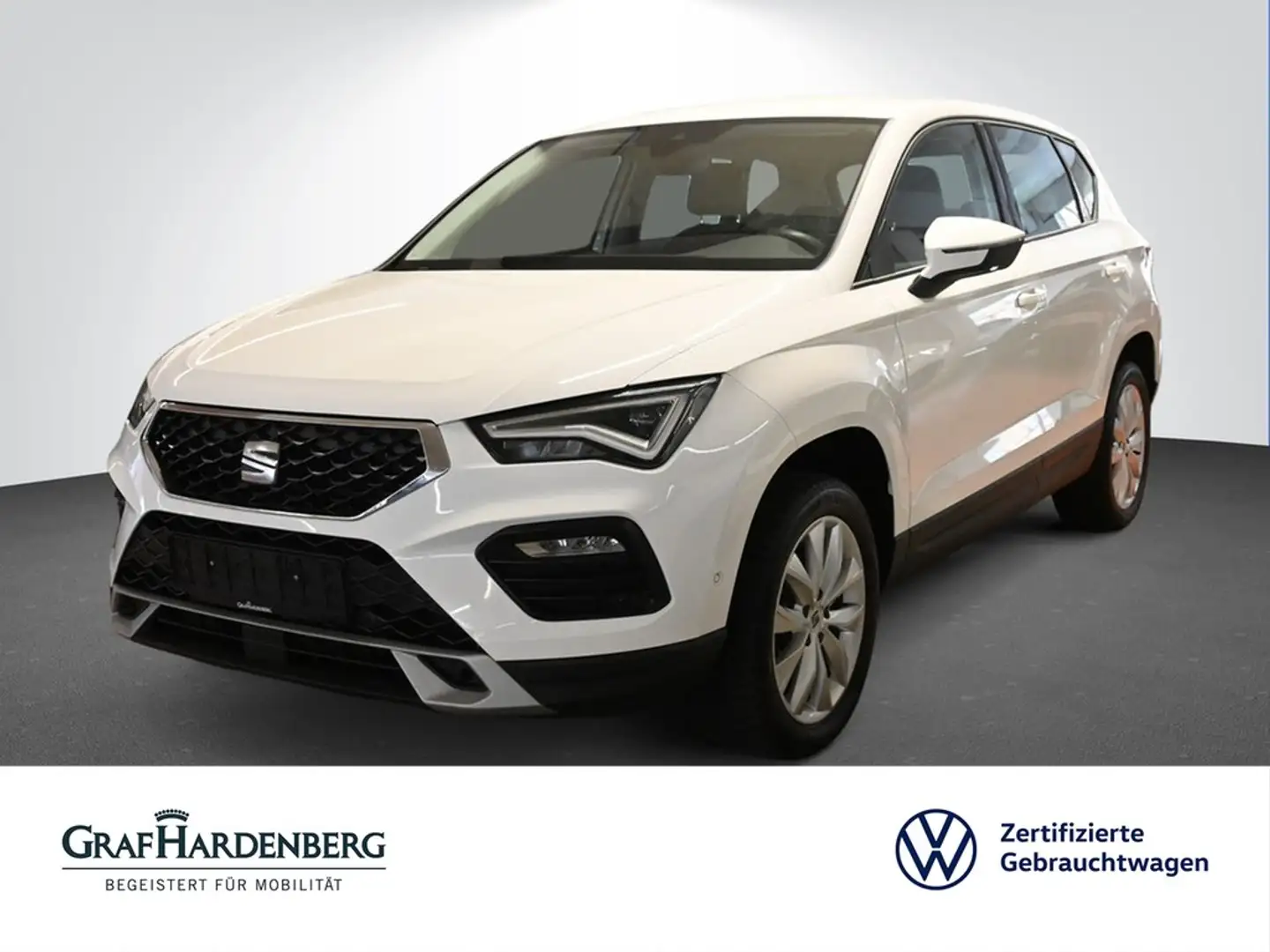 SEAT Ateca 1.5 TSI Automatik Style LED PDC Kamera ACC SzHzg Weiß - 1