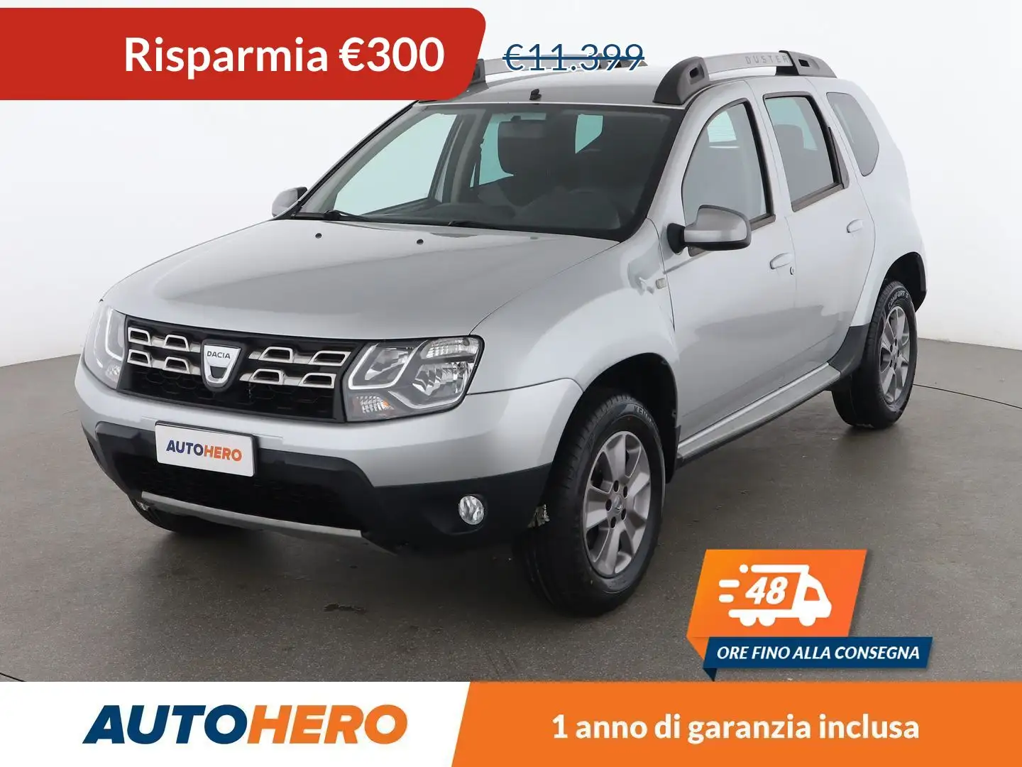 Dacia Duster 1.5 dCi Laureate 110 CV Argento - 1