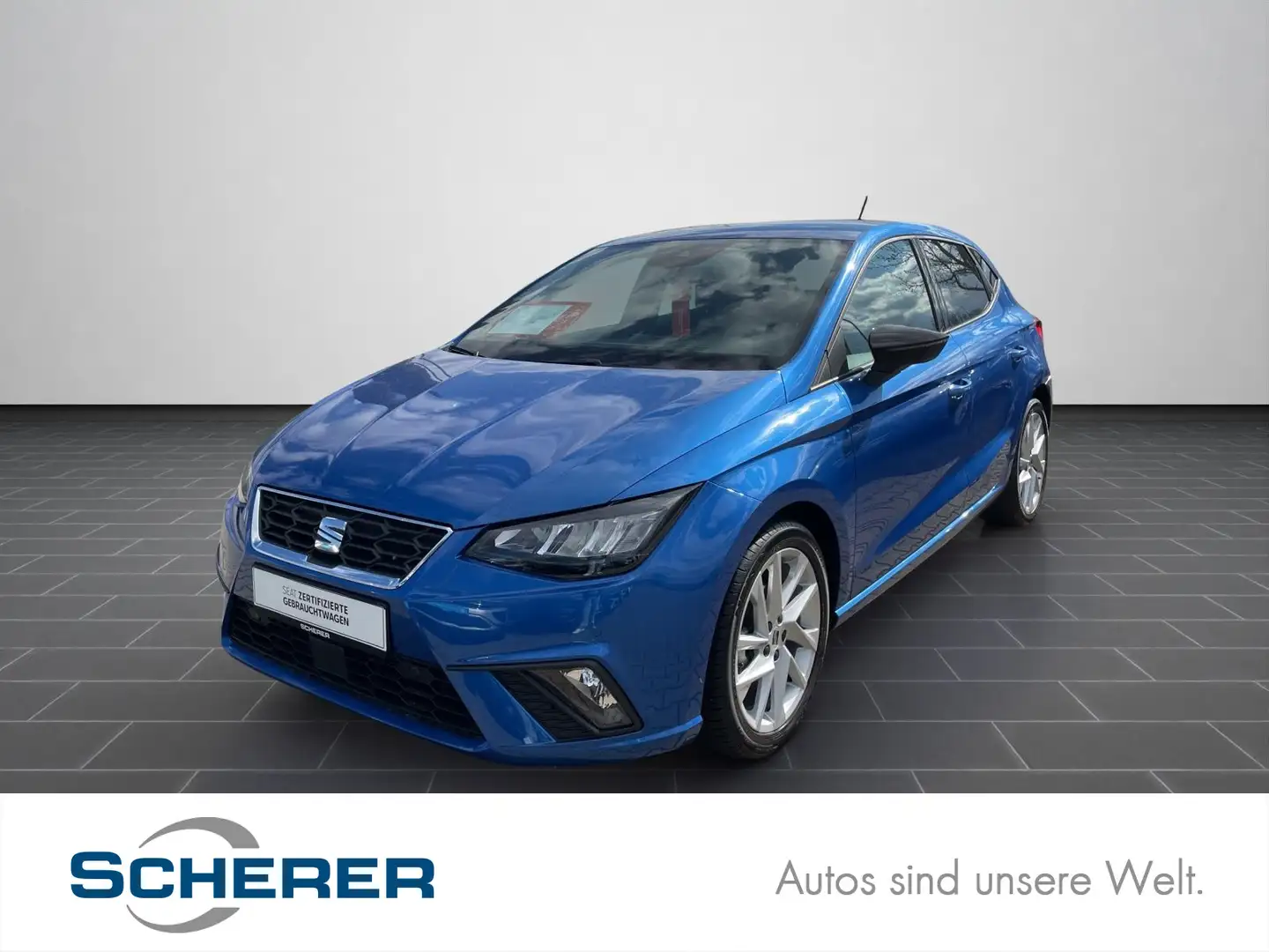 SEAT Ibiza 1.0 TSI FR MediaSystemPlus/PDC/LED/DAB+ uv Blau - 1