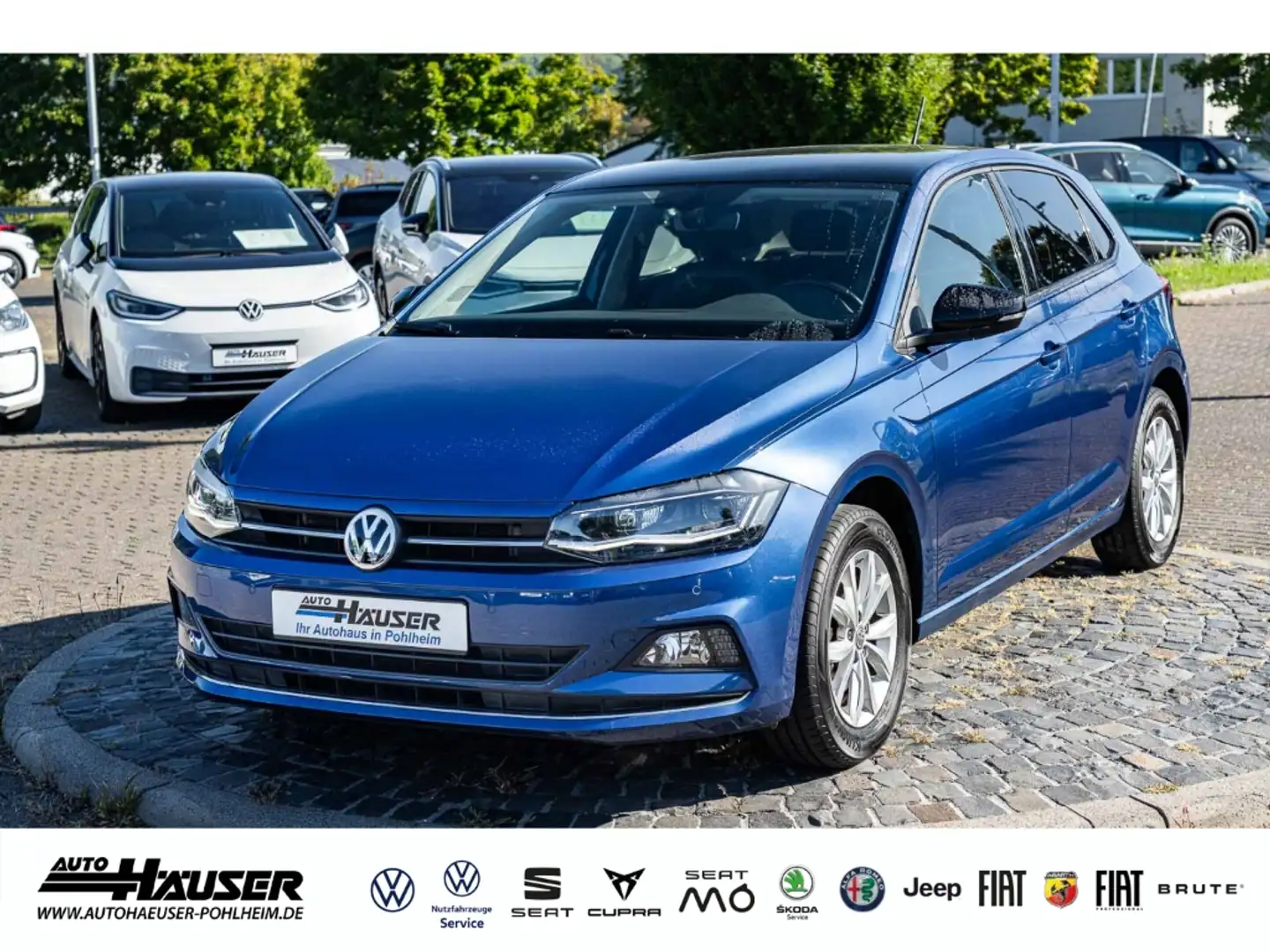 Volkswagen Polo Highline 1.0 TSI NAVI KAMERA LED PDC SITZHZG Blau - 1
