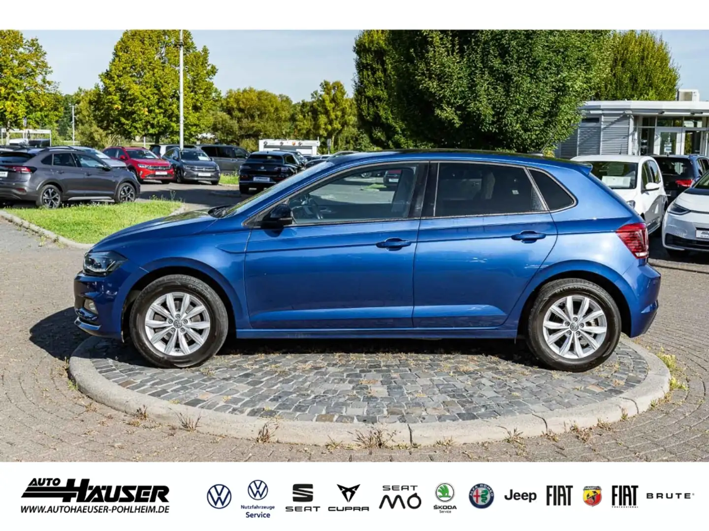 Volkswagen Polo Highline 1.0 TSI NAVI KAMERA LED PDC SITZHZG Blau - 2
