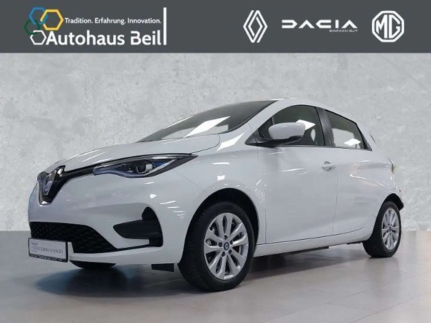 Renault ZOE (Batteriemiete) Z.E. 50 Blanc - 1