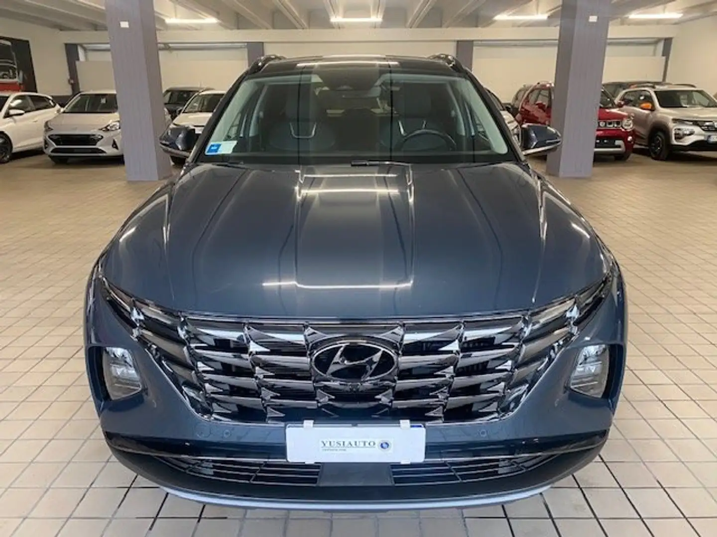 Hyundai TUCSON Tucson III 2021 1.6 hev Exellence Lounge Pack 2wd Grigio - 2