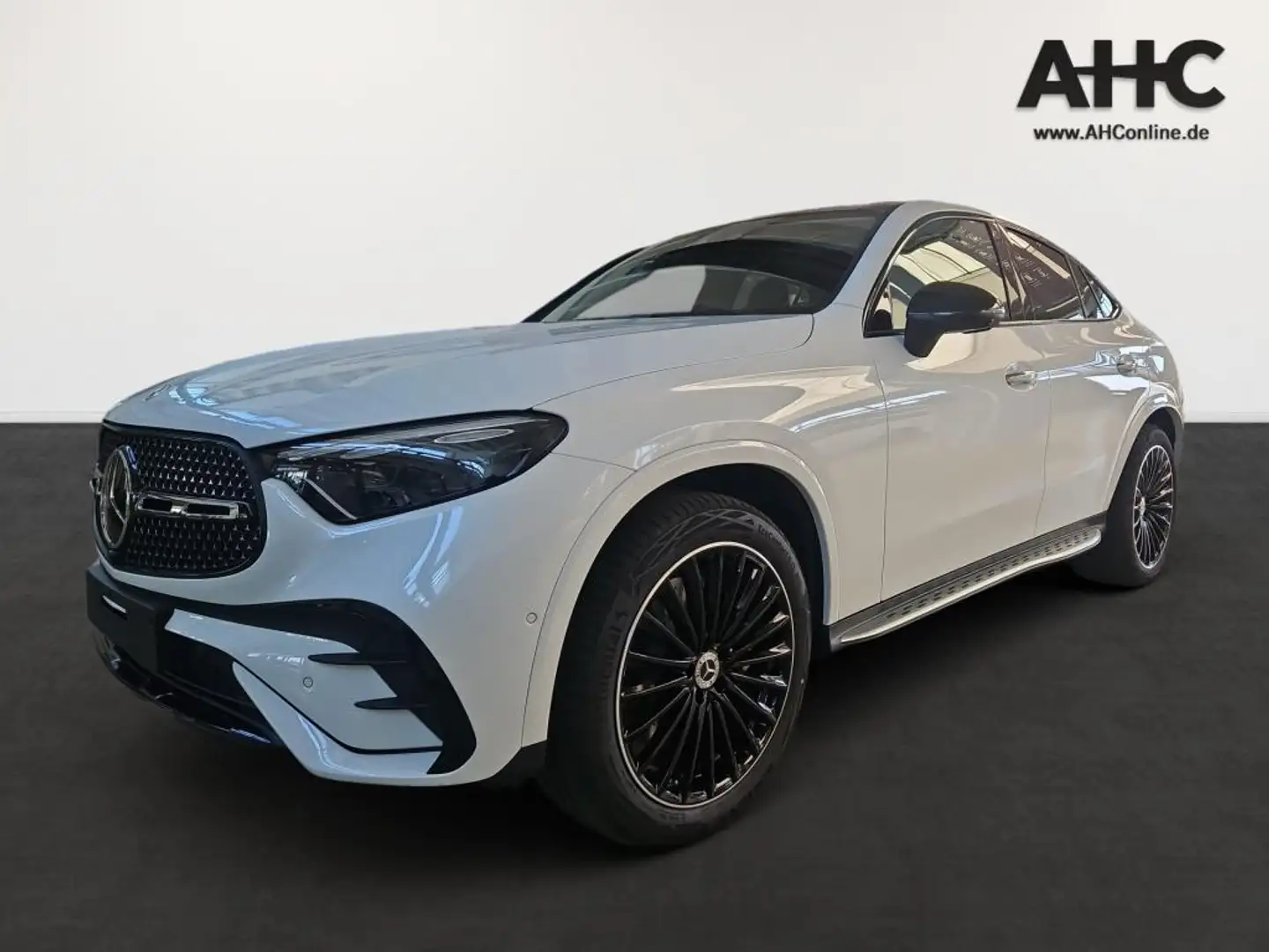 Mercedes-Benz GLC 300 de 4M Coupé +AMG+AIRMATIC+ASSISTENZ+AHK+ Weiß - 1