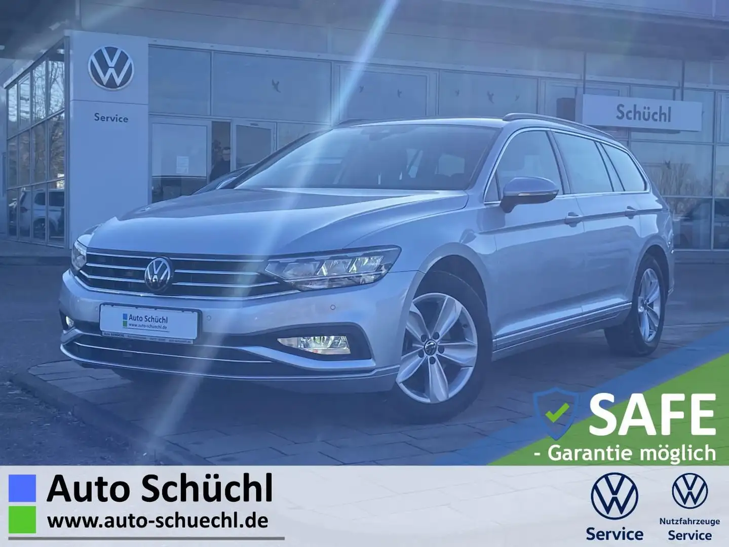 Volkswagen Passat Variant 2.0 TDI DSG Business APP-CONNECT+ Silber - 1