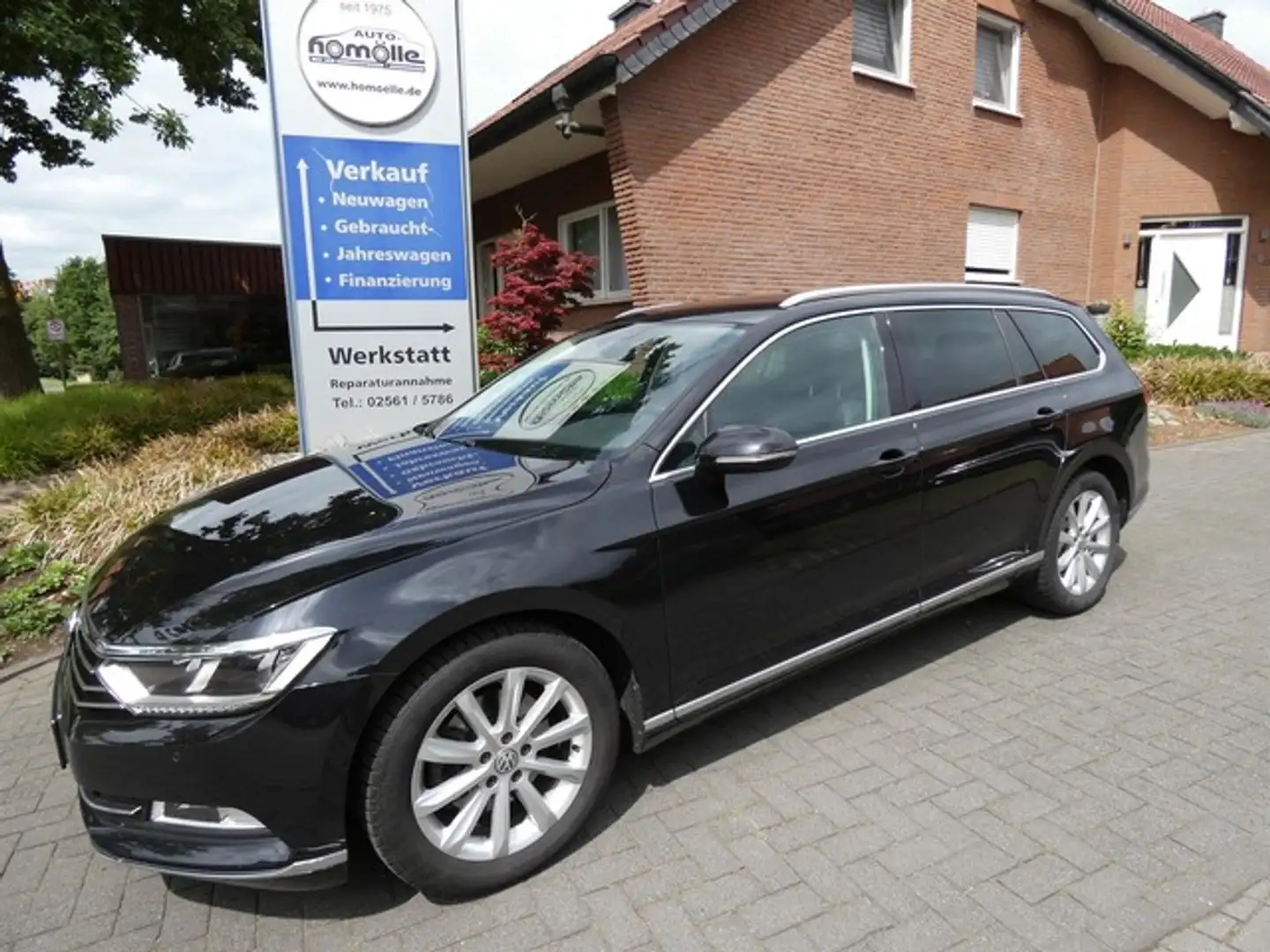 Volkswagen Passat Var. 2.0 TDI "HIGHLINE" LED ACC PDC NAVI Noir - 1