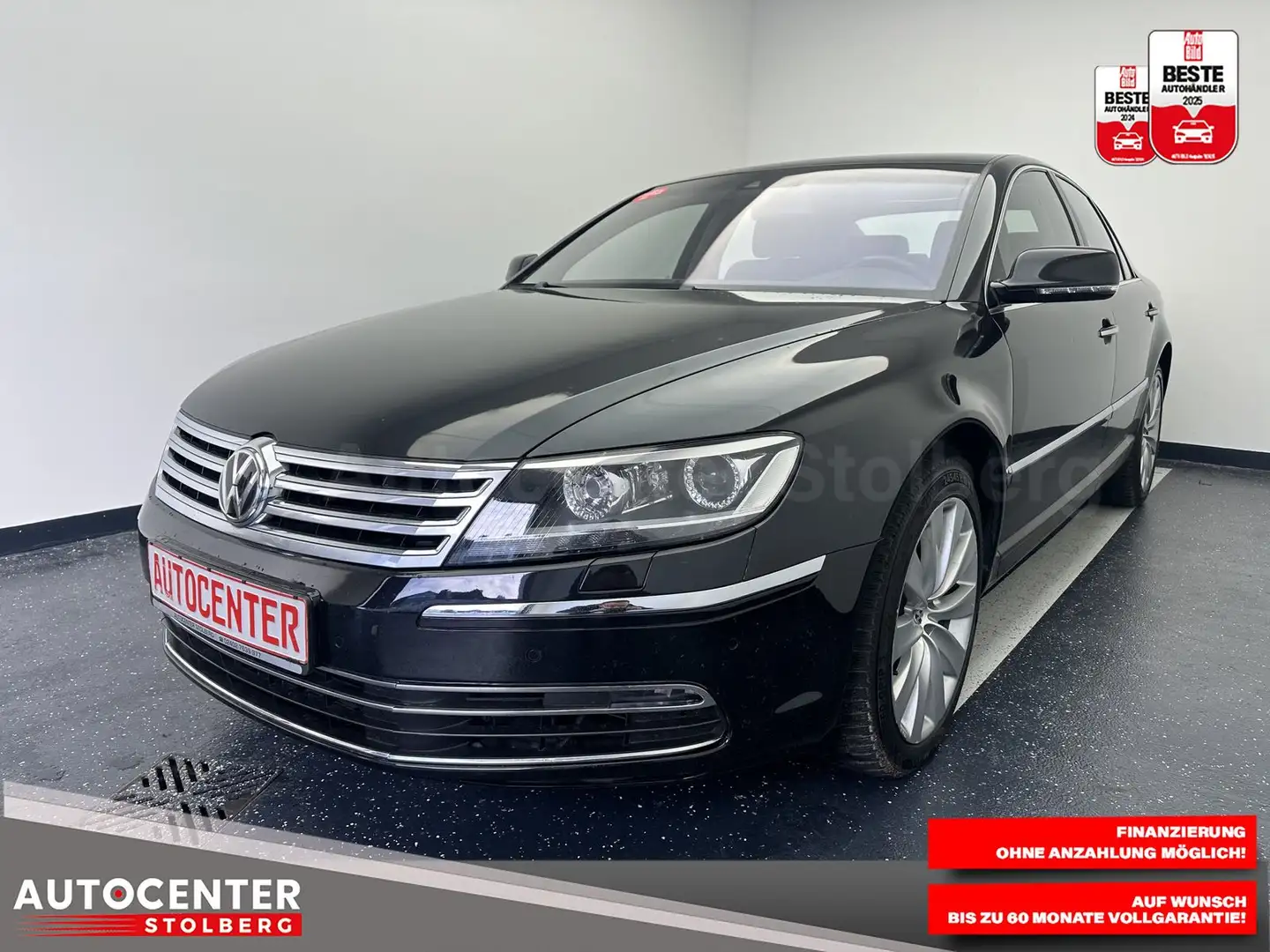 Volkswagen Phaeton V6 TDI 4-Sitzer 4Motion "LEDER-NAVI-CAM" Schwarz - 1