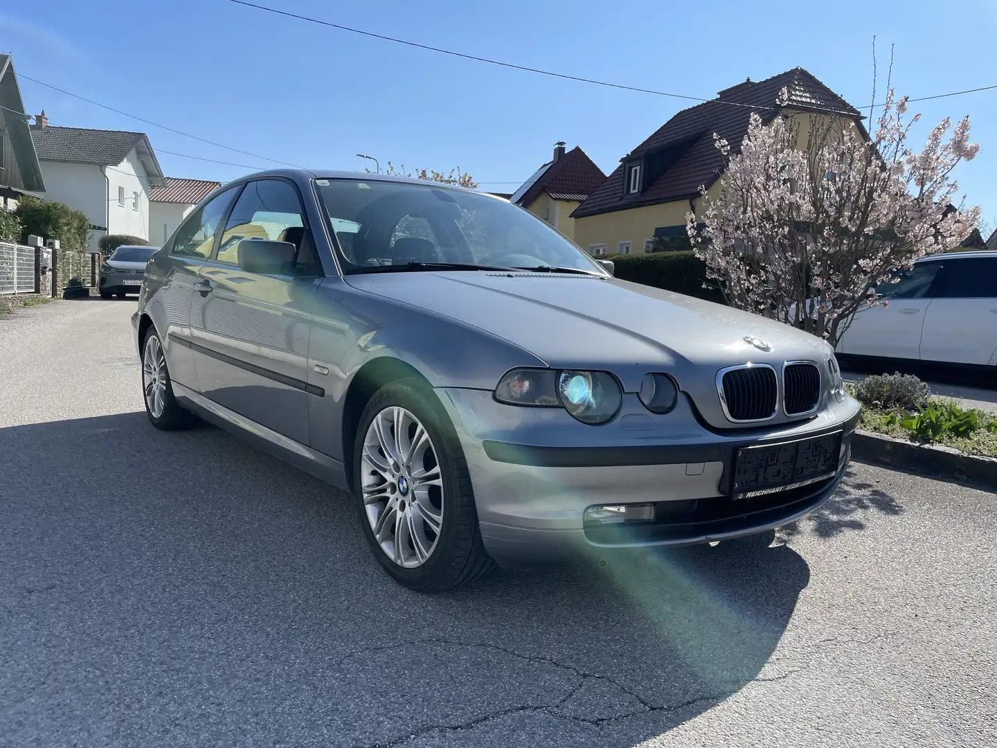 BMW 318 318td compact Argent - 2