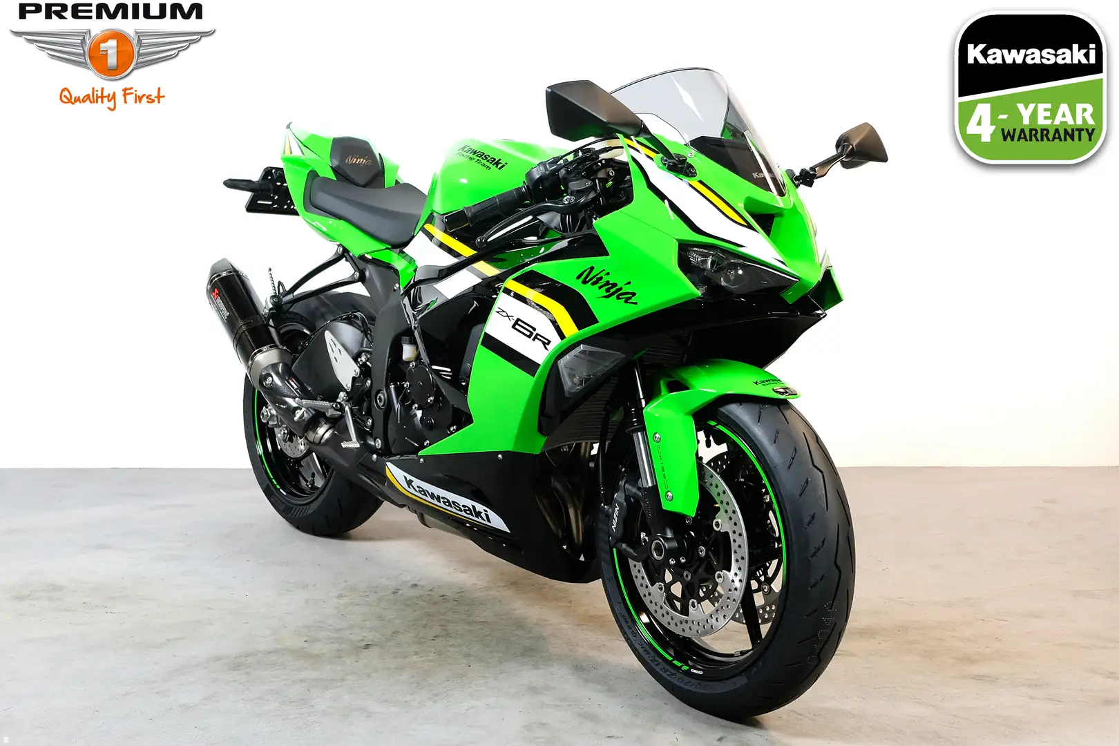 Kawasaki Ninja ZX-6R PERFORMANCE Alb - 2