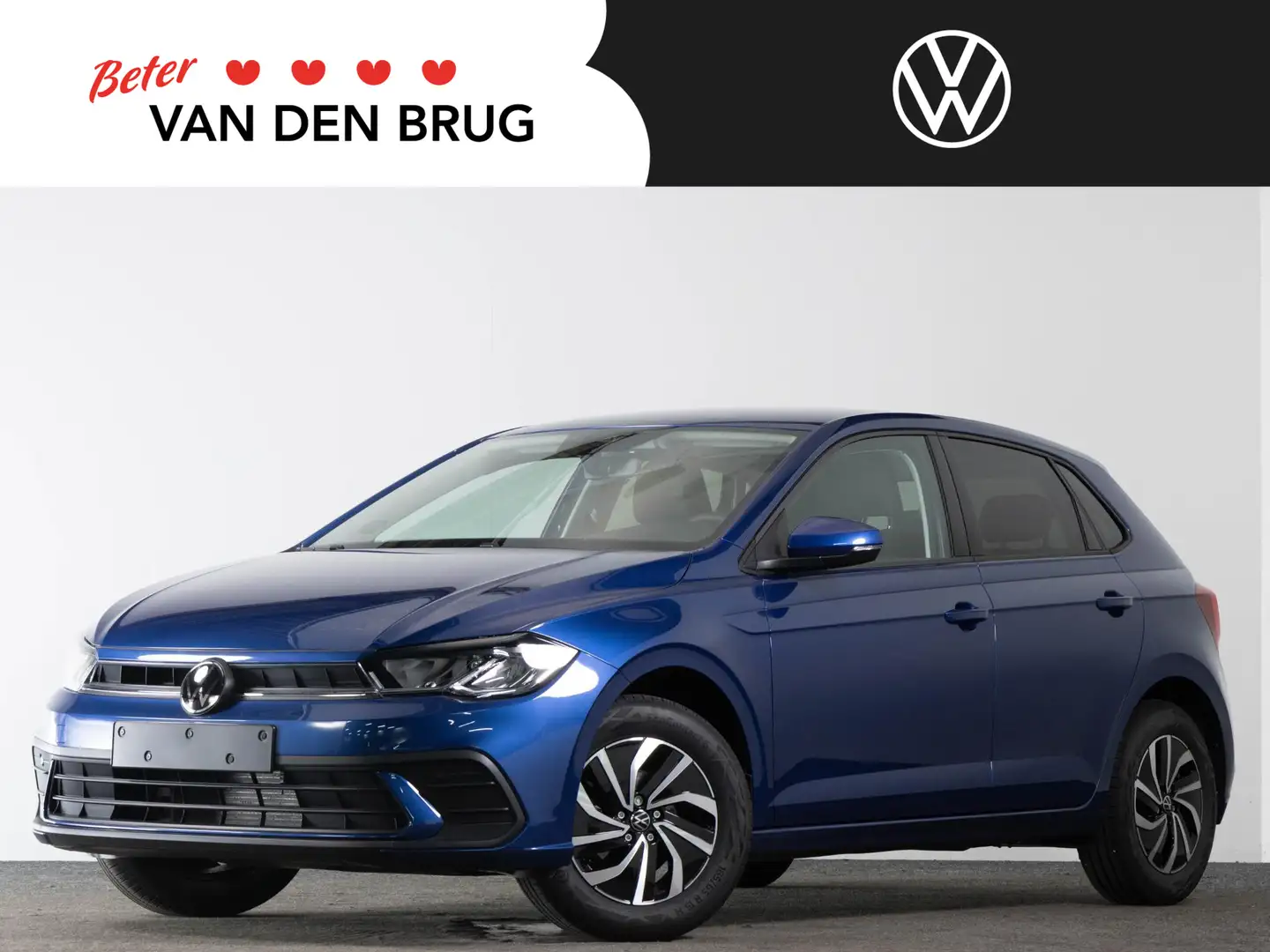 Volkswagen Polo Life Edition 1.0 TSI 95 pk | Achteruitrijcamera | Blauw - 1