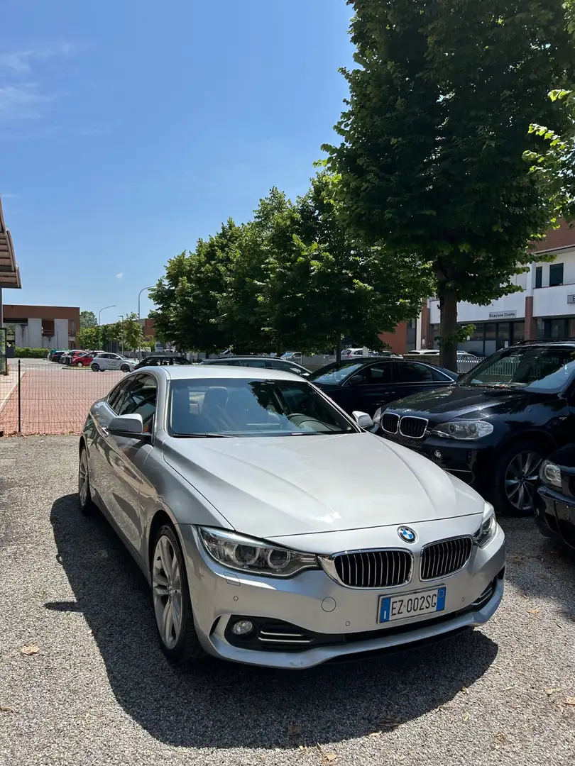 BMW 420 420d xDrive Coupé Msport Plateado - 1