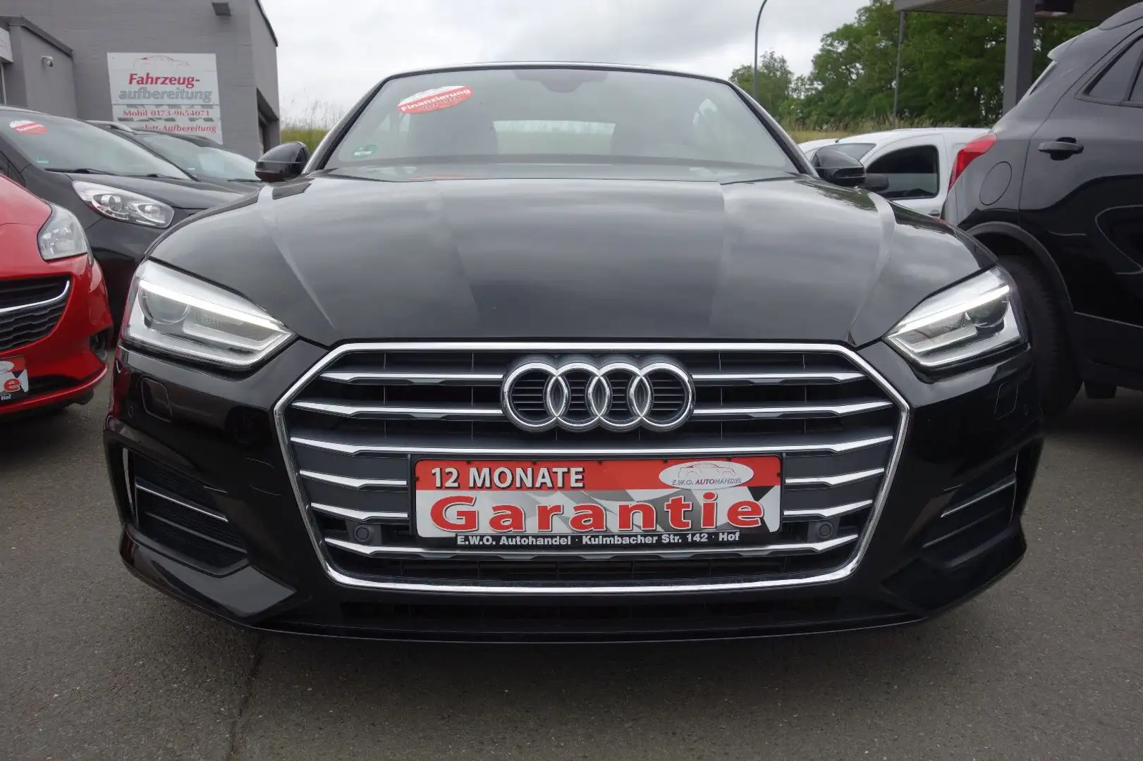 Audi A5 Cabriolet Sport Schwarz - 2