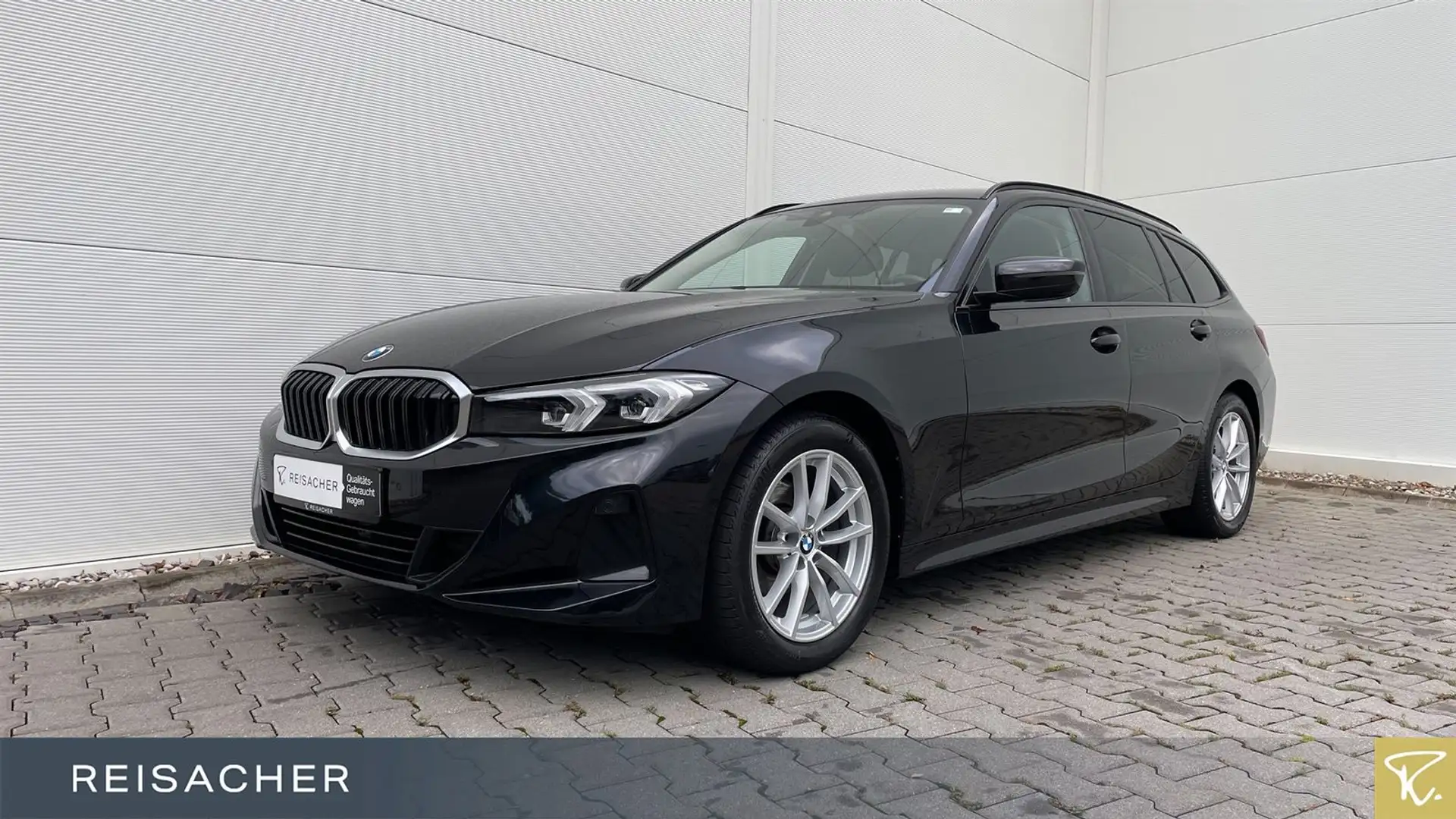BMW 318 d A Tou Aut.LCPlus,AHK,Driving Ass.SHZ.PDCv+h Schwarz - 1