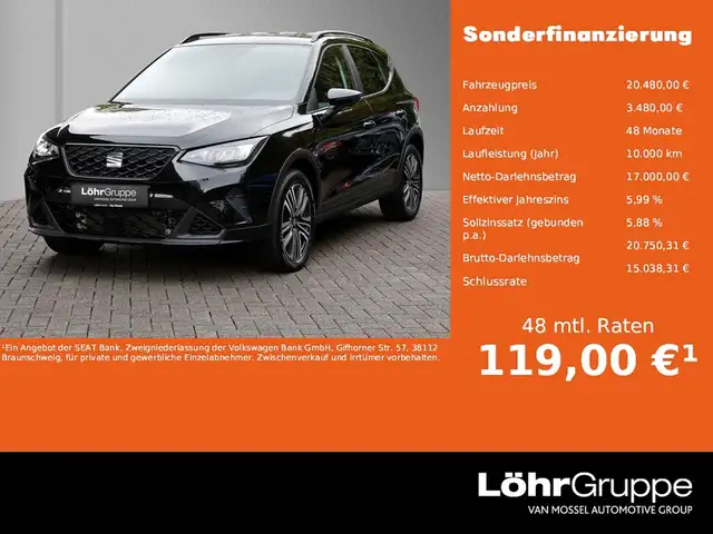 2024 Seat Arona in Black for sale