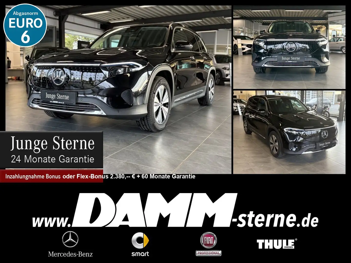 Mercedes-Benz EQB 300 EQB 300 4M Progressive Adv./FAP/Distronic/+ Flex Schwarz - 1