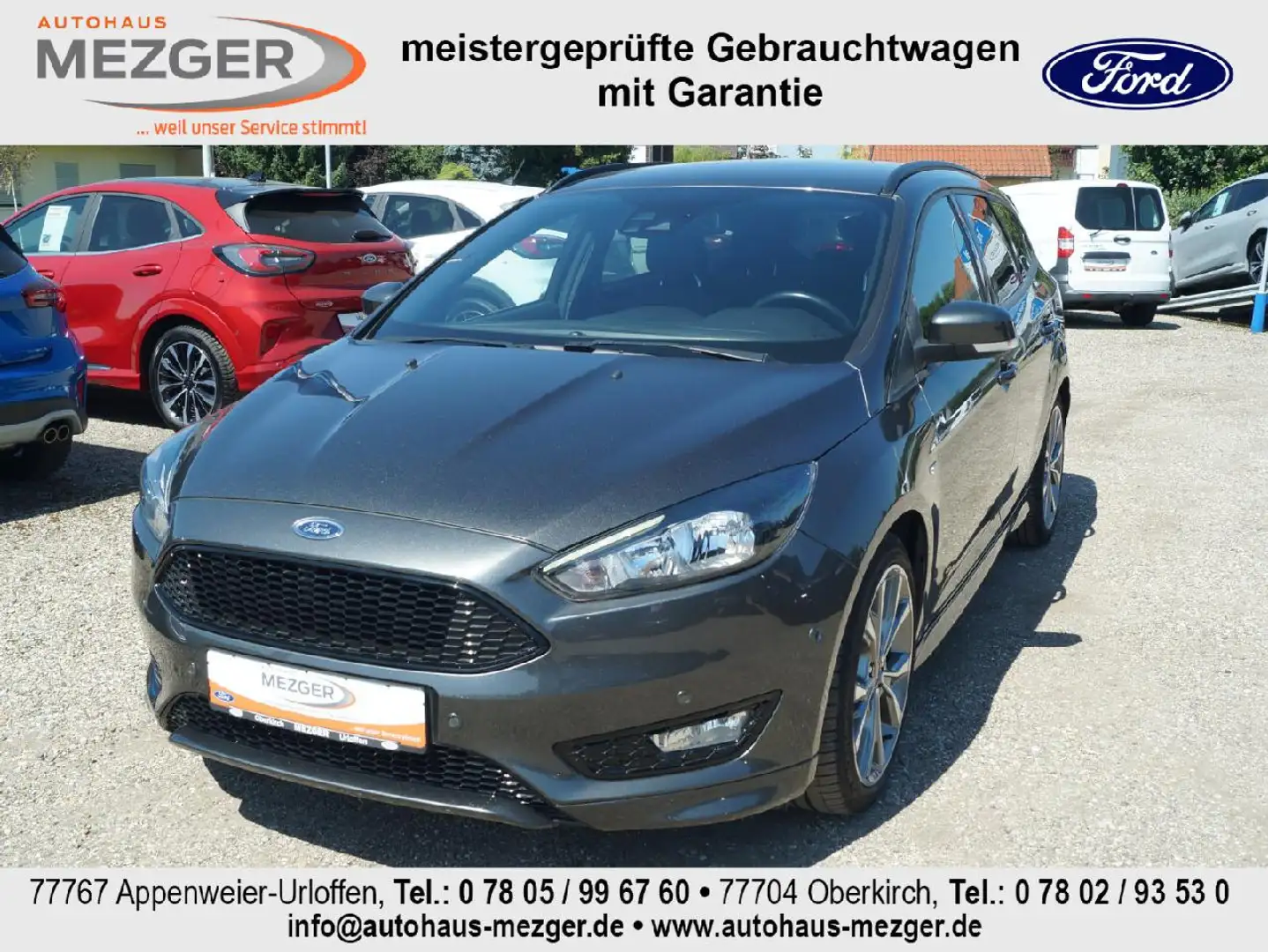 Ford Focus ST-Line Grau - 1