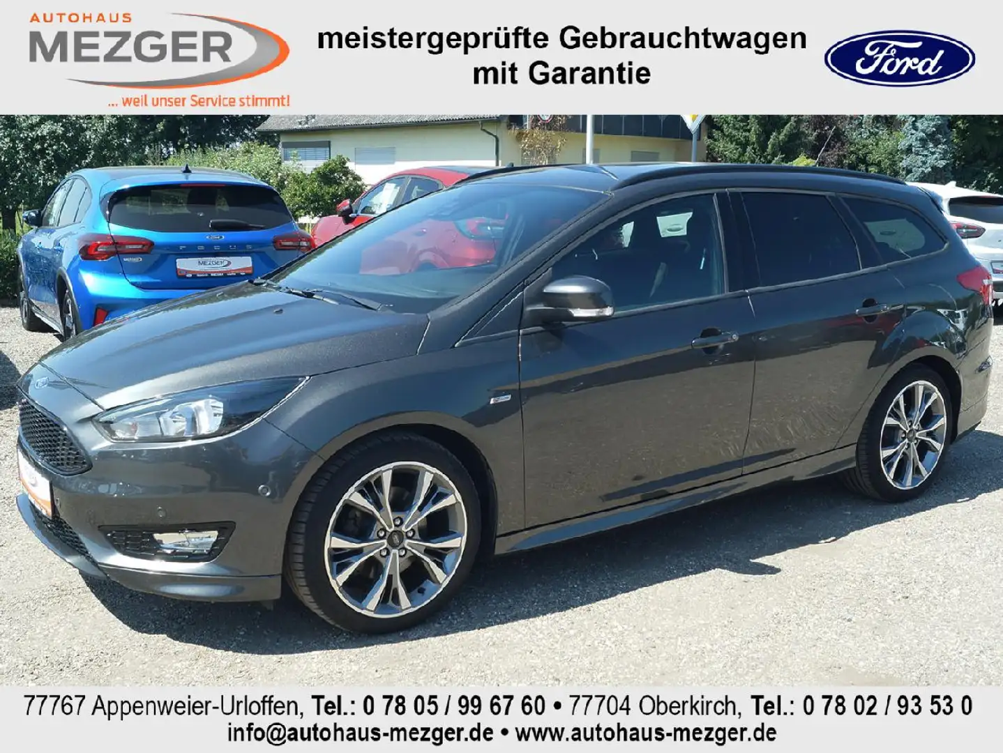 Ford Focus ST-Line Grau - 2