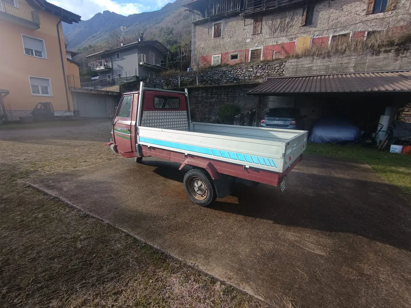 Piaggio Ape 500 diesel Красный - 2