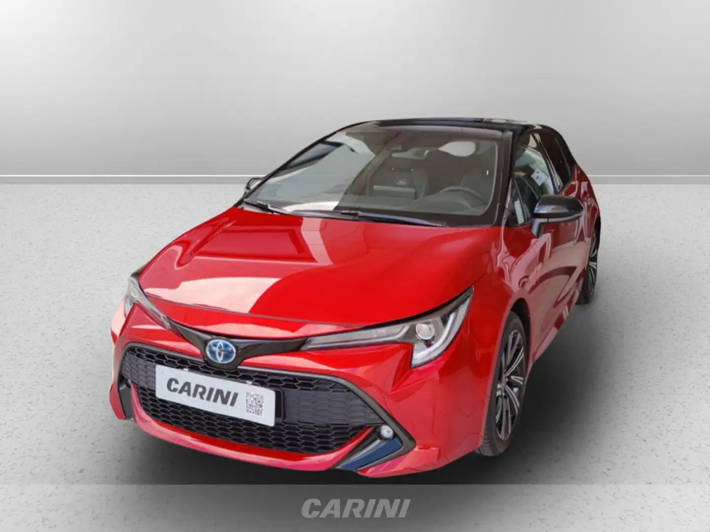Toyota Corolla 1.8h style cvt Czerwony - 1