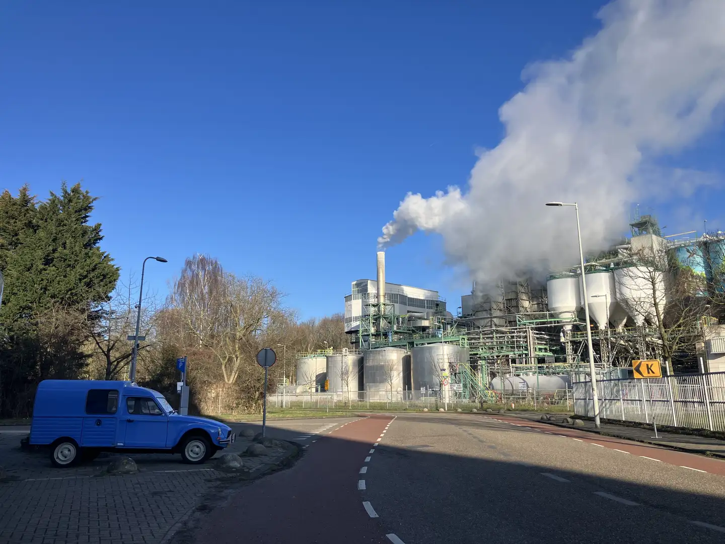 Citroen Acadiane Fourgonnette Azul - 1
